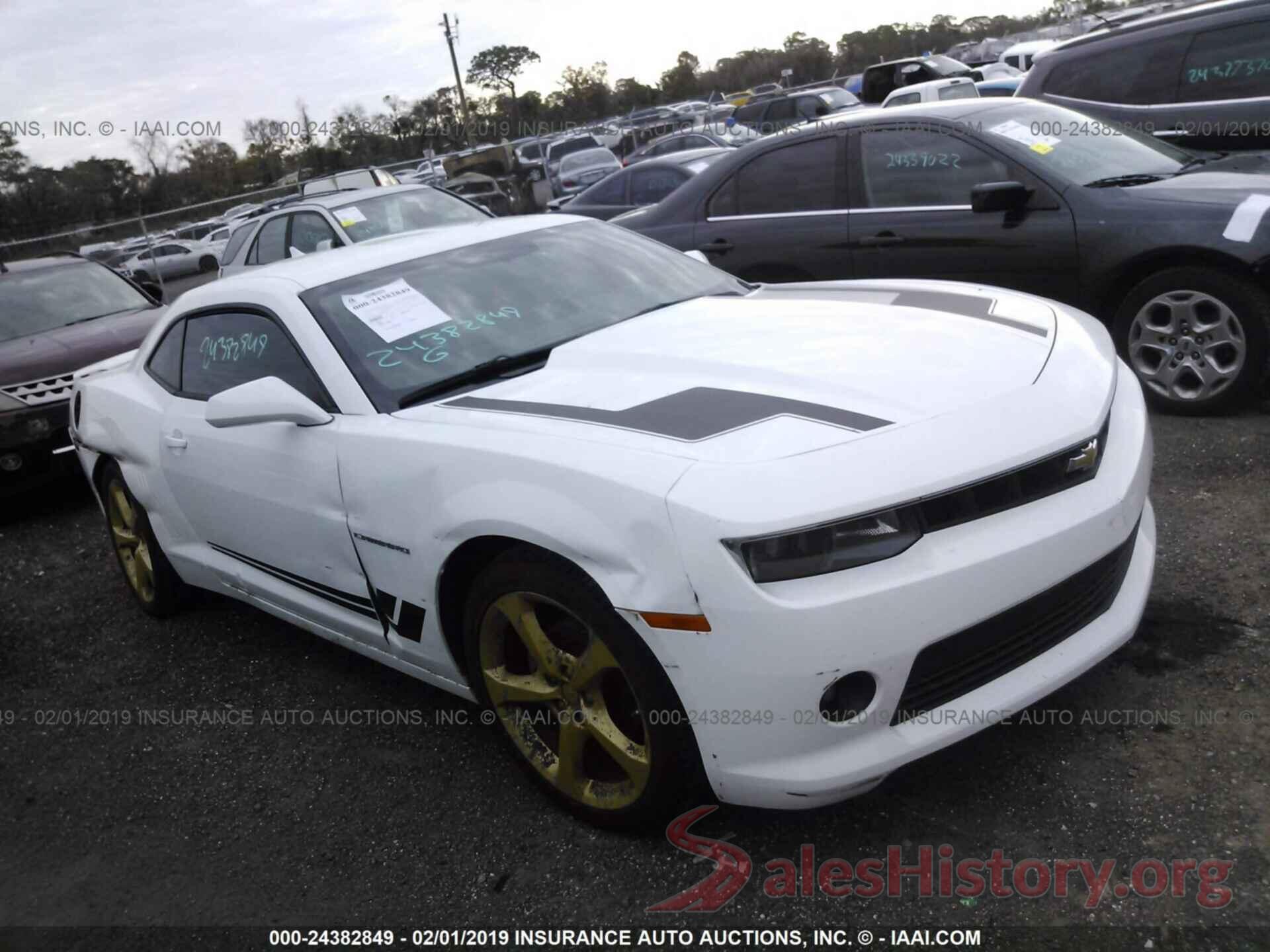 2G1FF1E3XE9256573 2014 CHEVROLET CAMARO