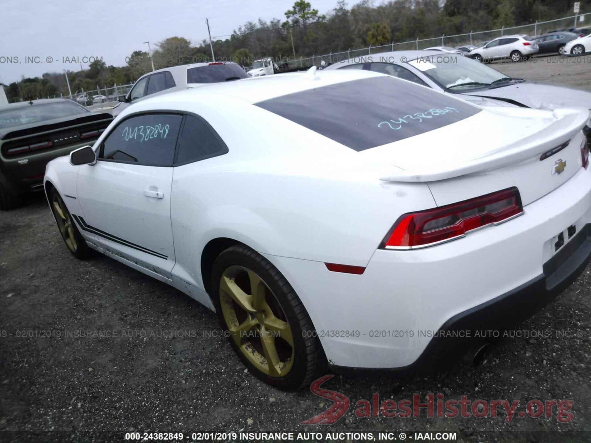 2G1FF1E3XE9256573 2014 CHEVROLET CAMARO