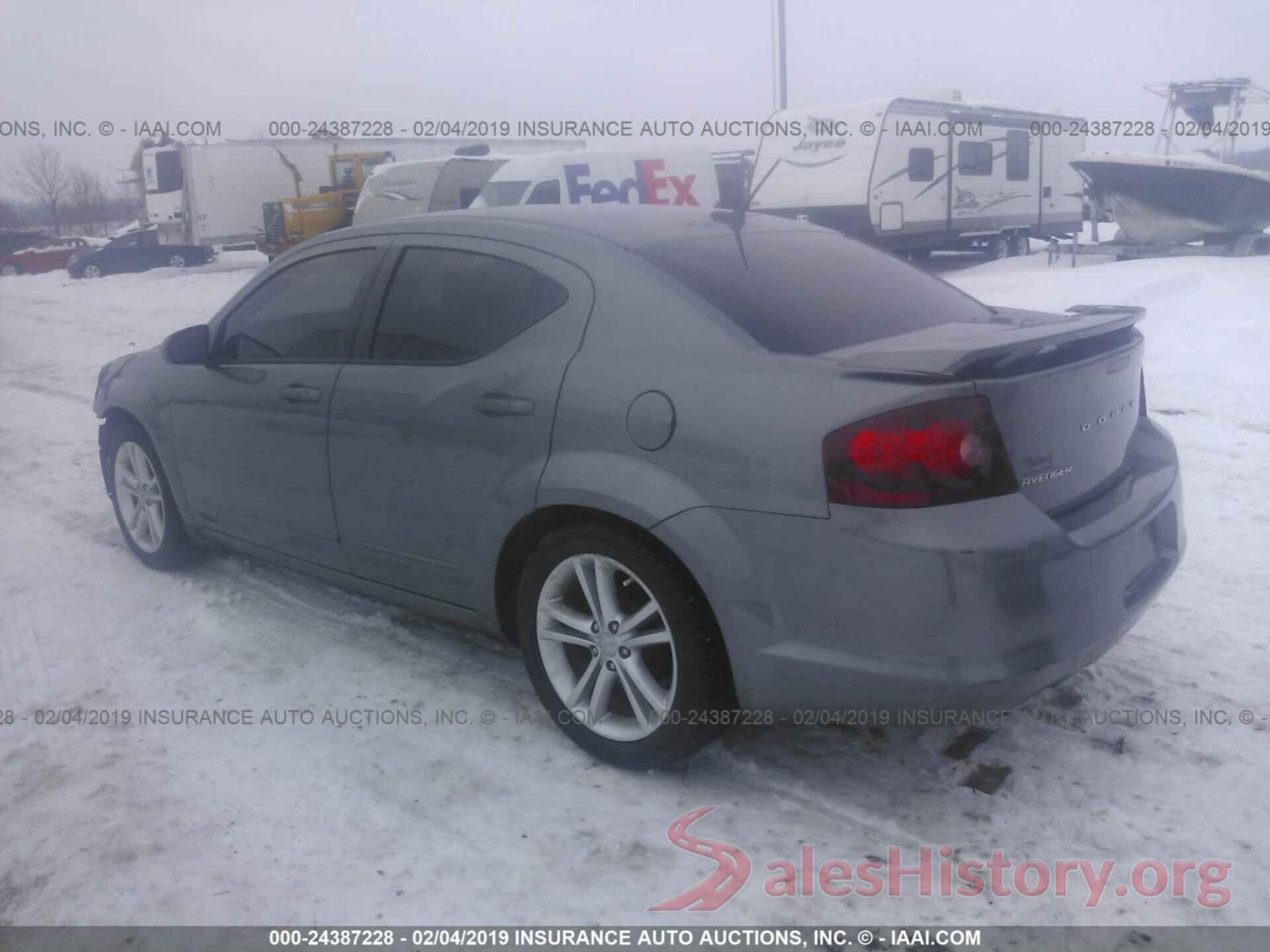 1B3BD1FG2BN584559 2011 DODGE AVENGER