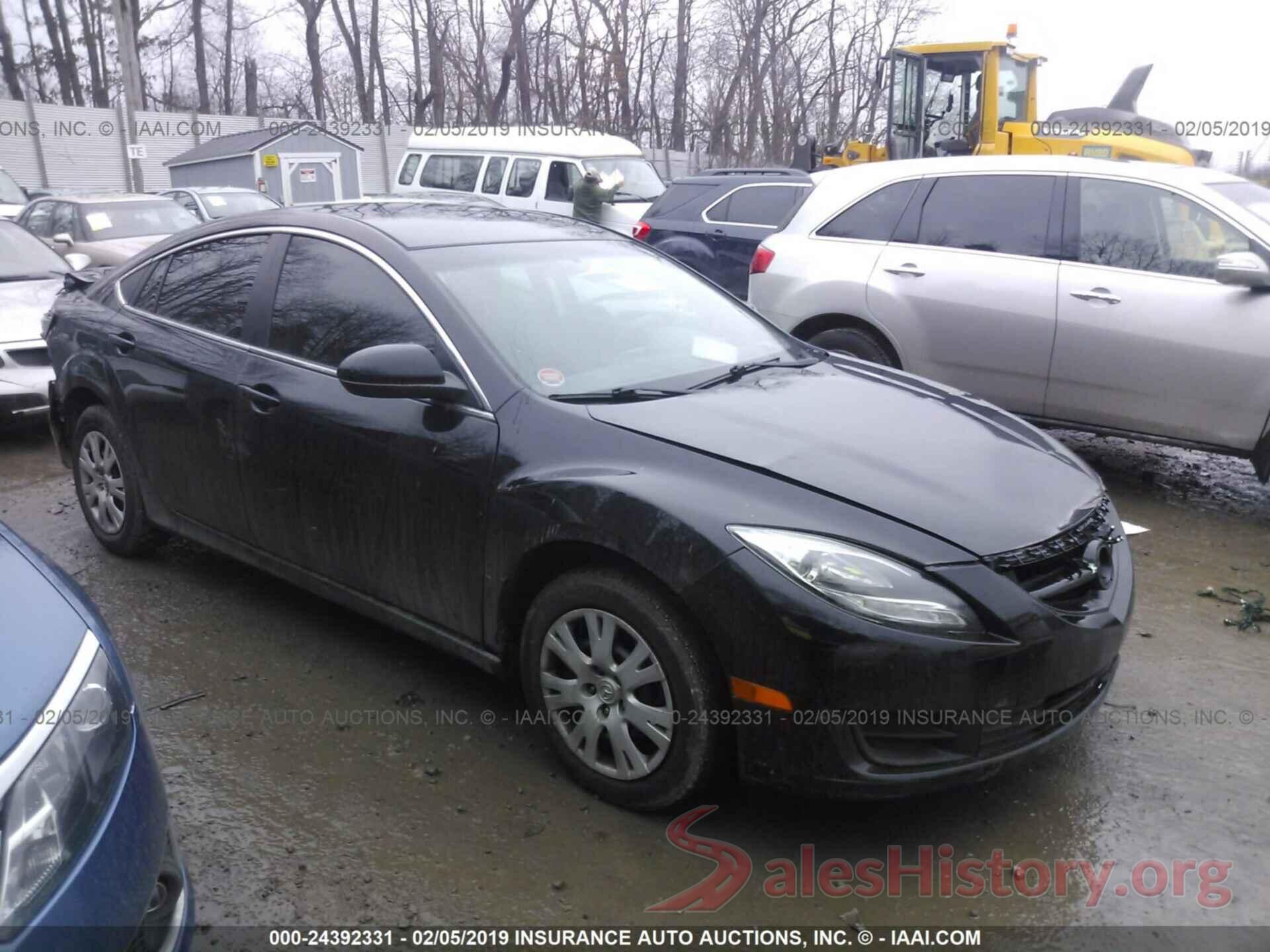 1YVHZ8BH0B5M18293 2011 MAZDA 6