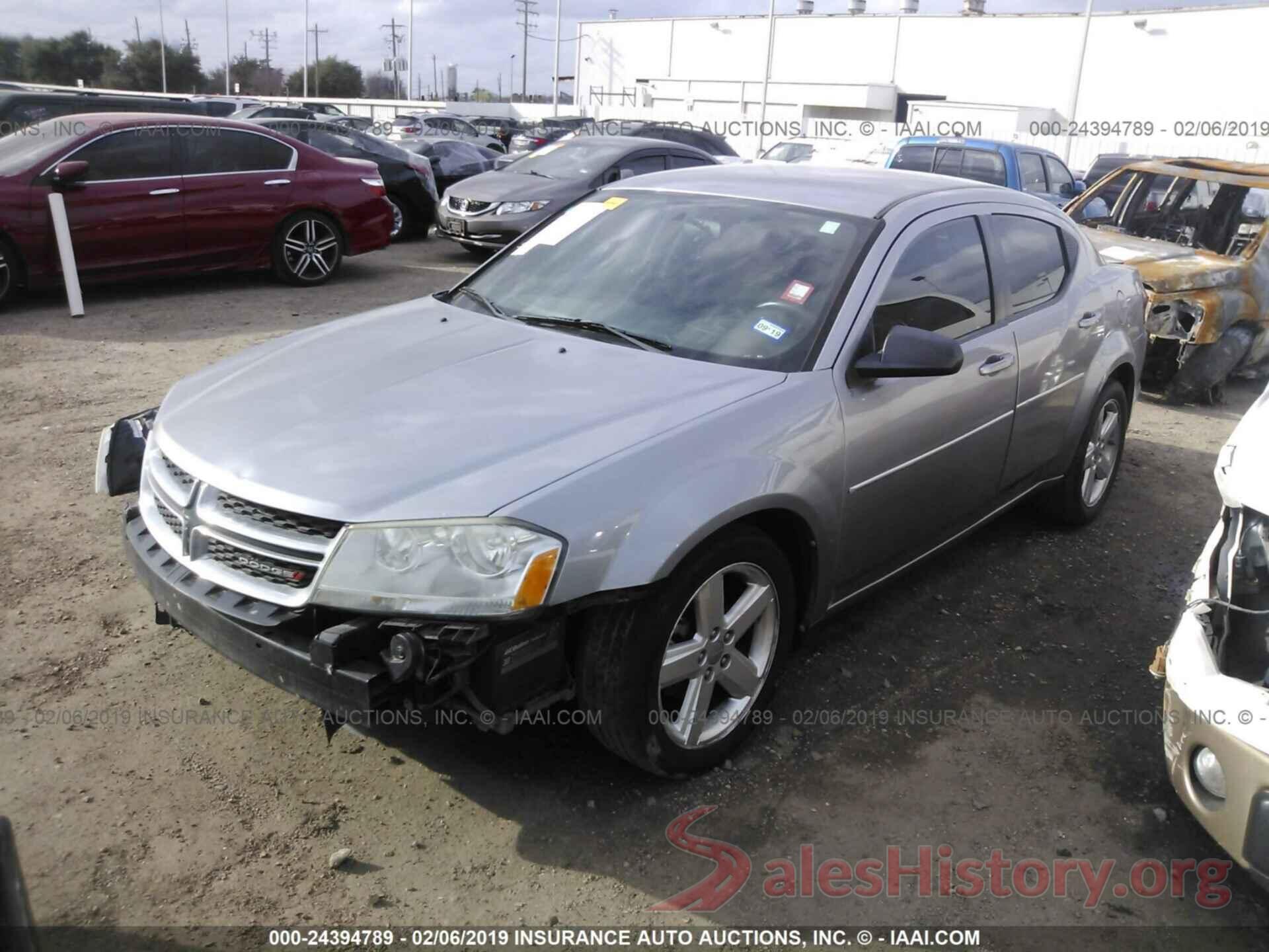 1C3CDZAB4DN680682 2013 DODGE AVENGER