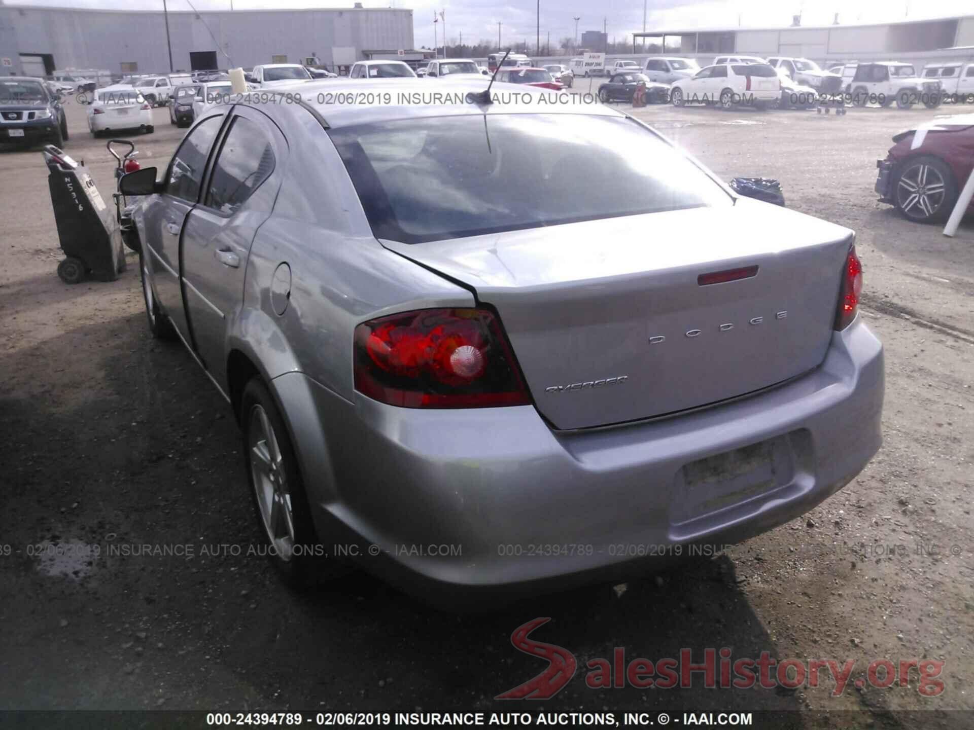 1C3CDZAB4DN680682 2013 DODGE AVENGER