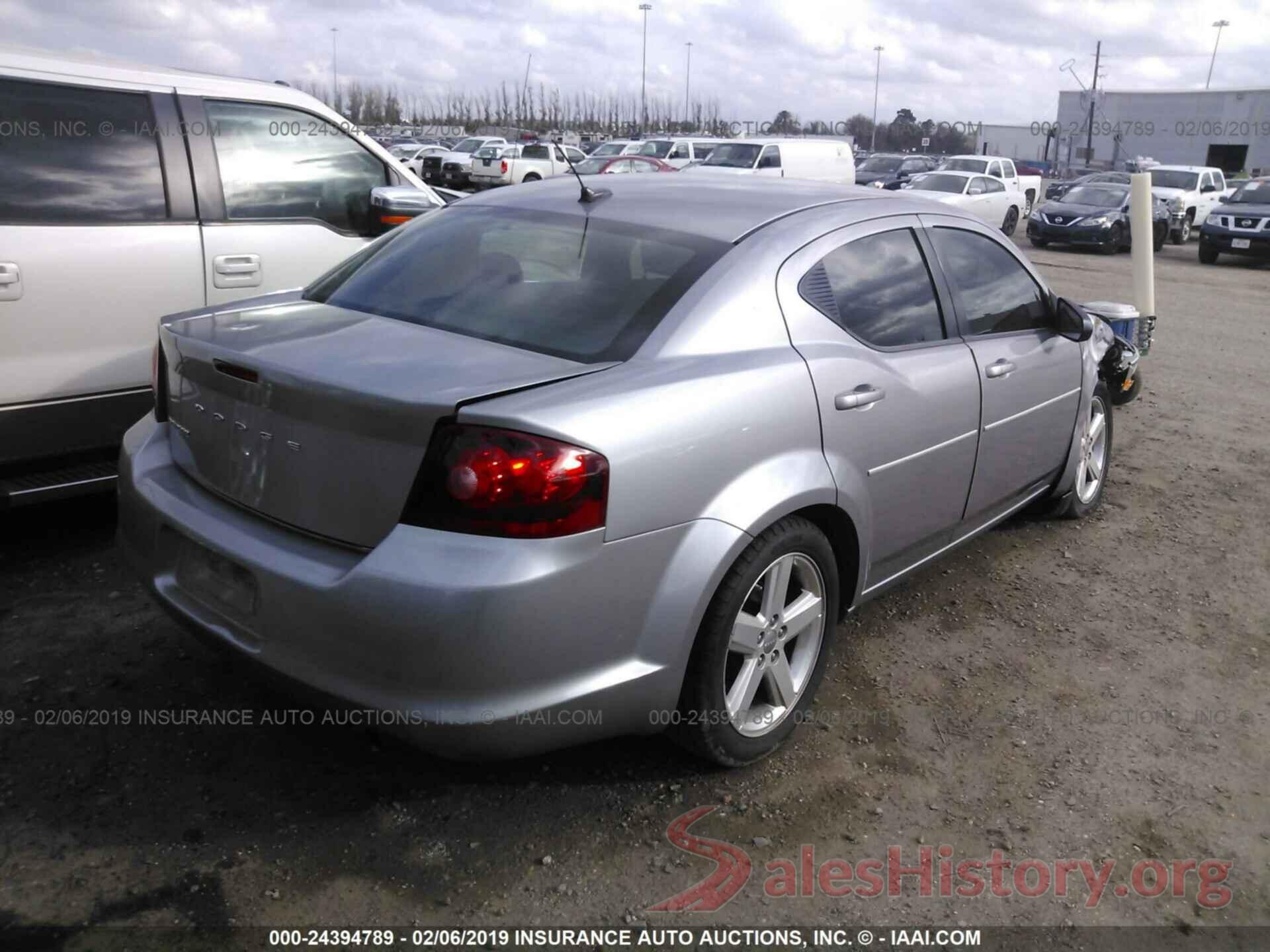 1C3CDZAB4DN680682 2013 DODGE AVENGER