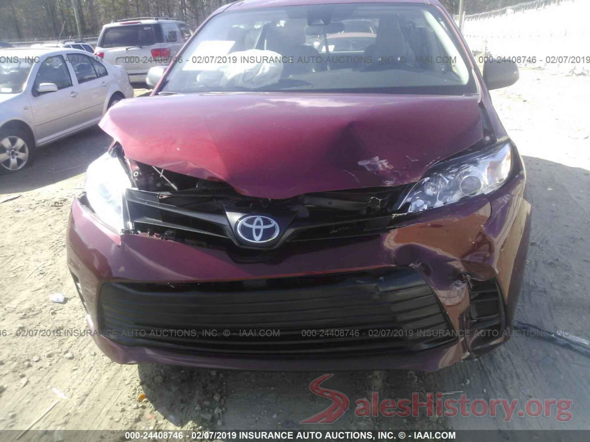 5TDZZ3DC0JS920910 2018 TOYOTA SIENNA