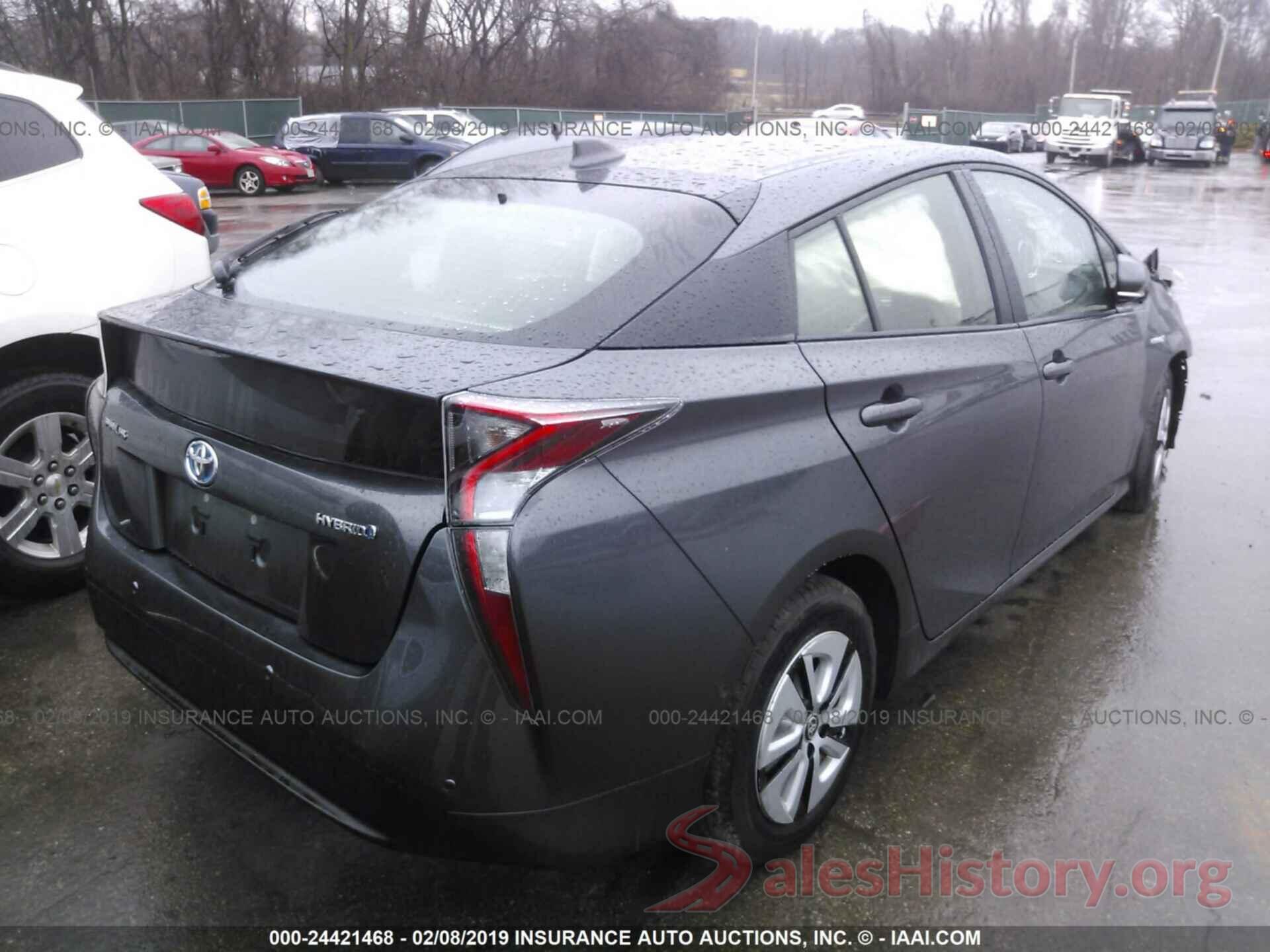 JTDKARFUXG3017255 2016 TOYOTA PRIUS