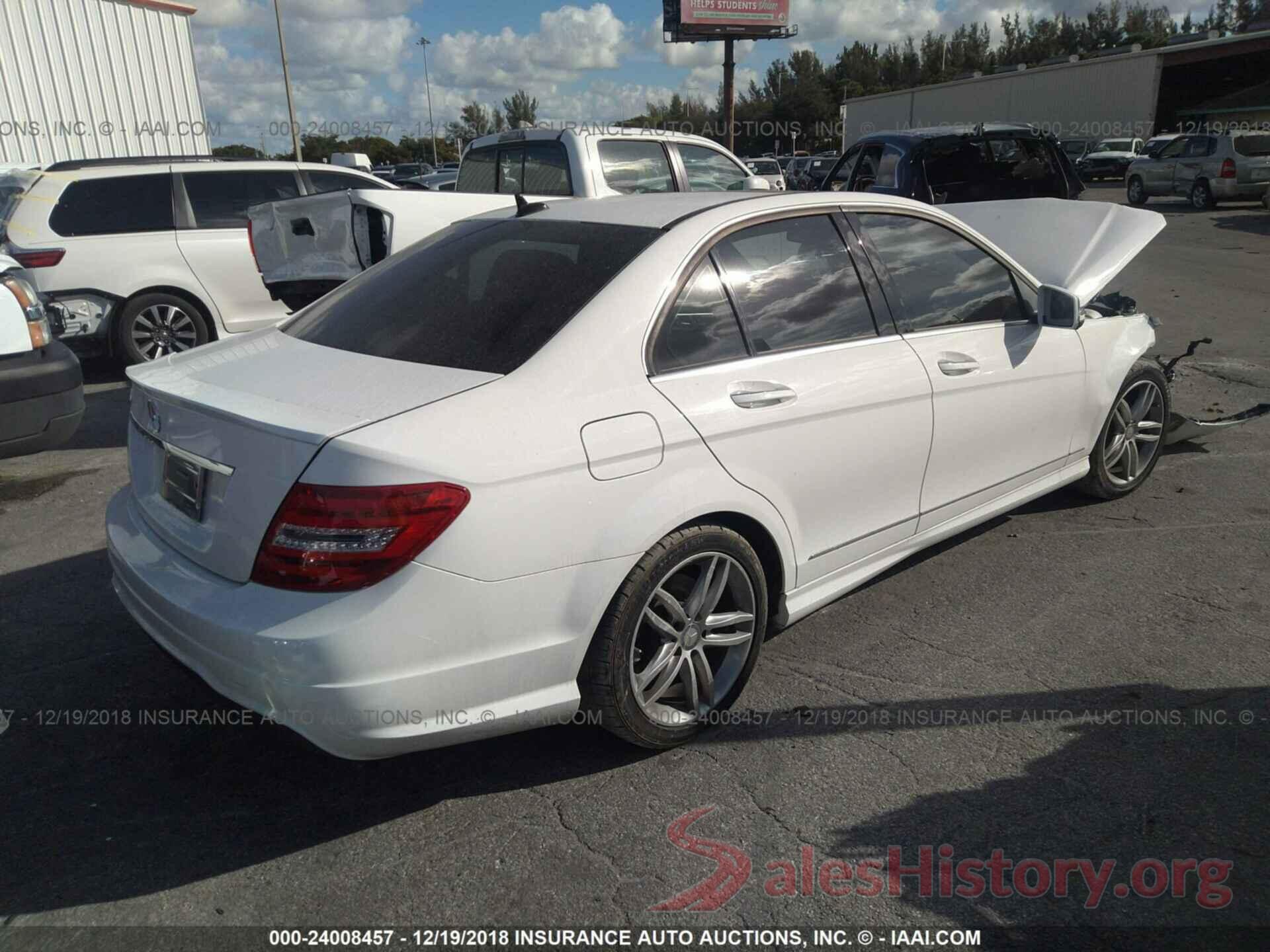 WDDGF4HB5EA959461 2014 MERCEDES-BENZ C