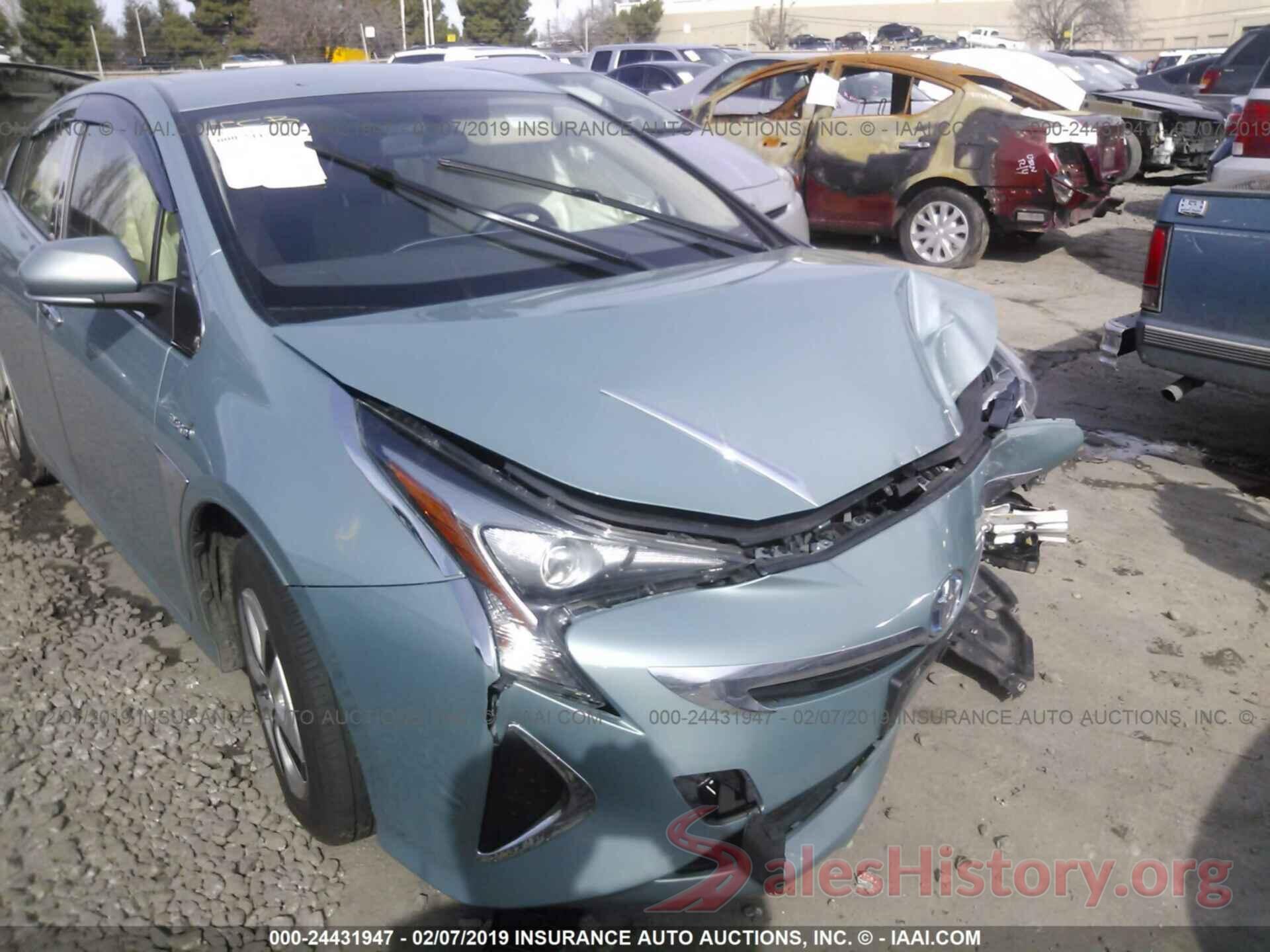 JTDKBRFUXG3017575 2016 TOYOTA PRIUS