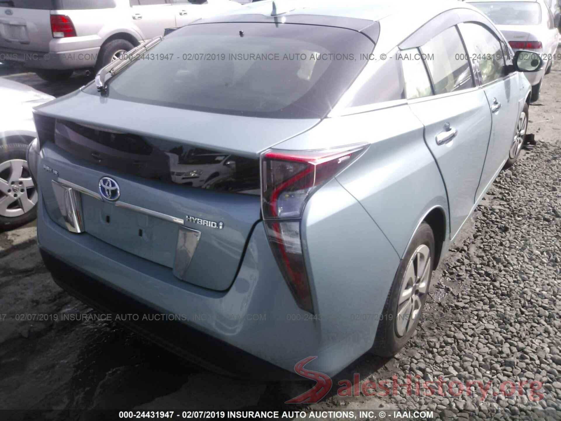 JTDKBRFUXG3017575 2016 TOYOTA PRIUS