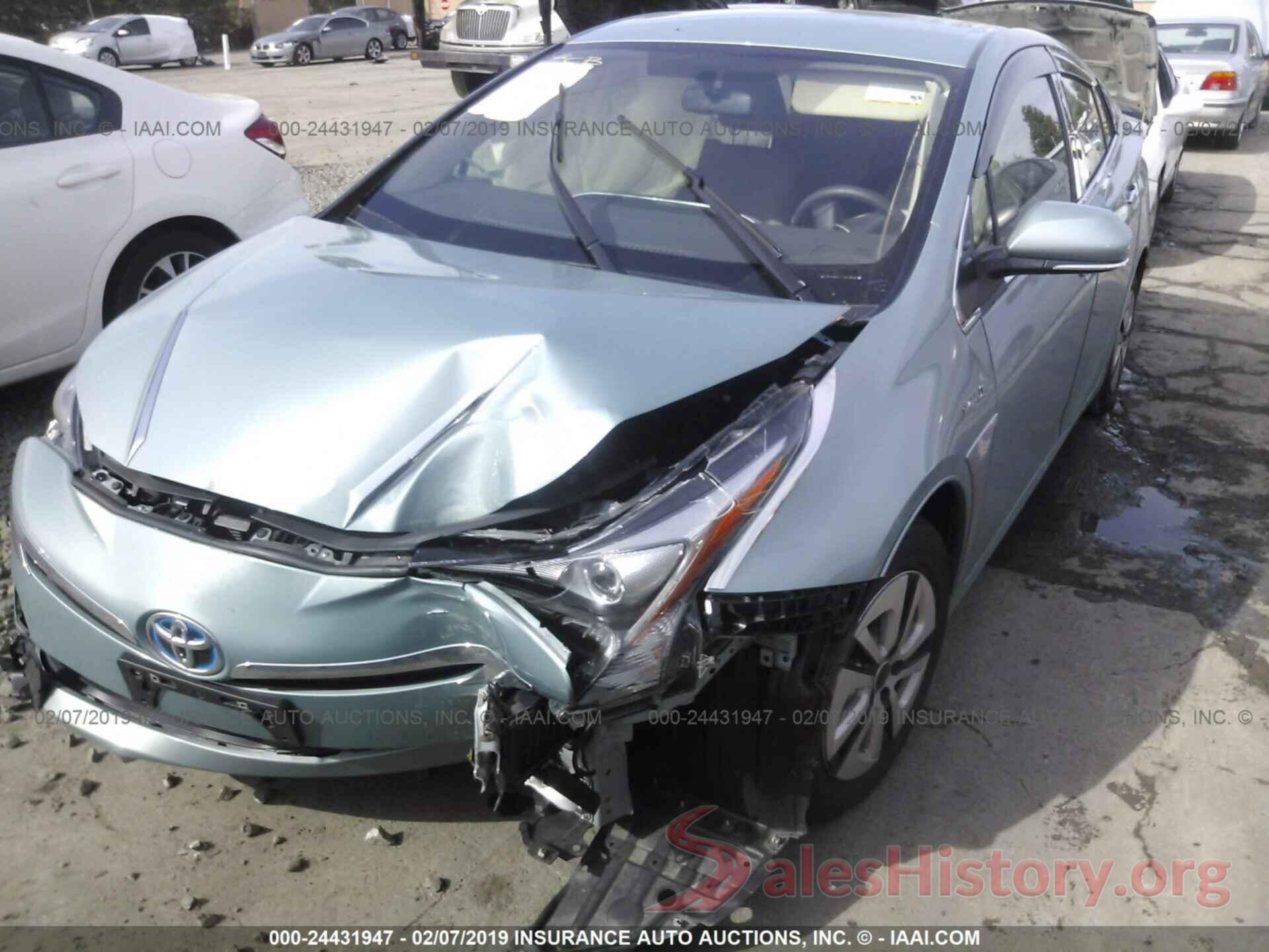 JTDKBRFUXG3017575 2016 TOYOTA PRIUS