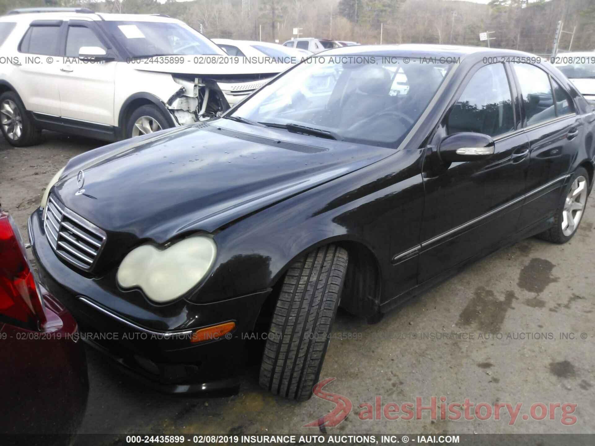 WDBRF52H87F899783 2007 MERCEDES-BENZ C