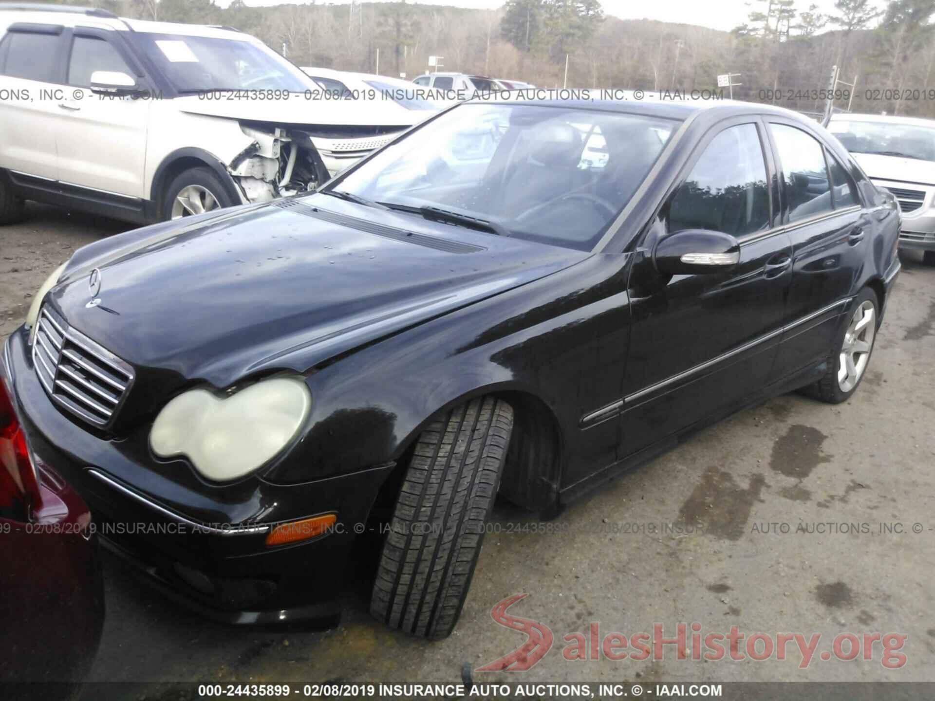 WDBRF52H87F899783 2007 MERCEDES-BENZ C