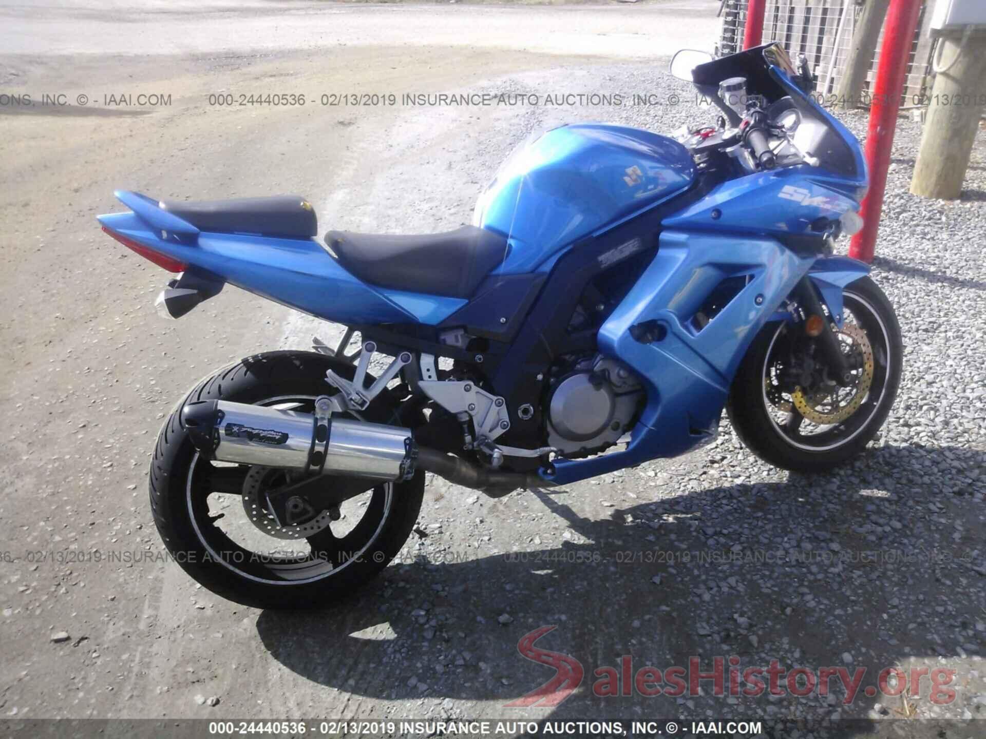 JS1VP53A192100767 2009 SUZUKI SV650