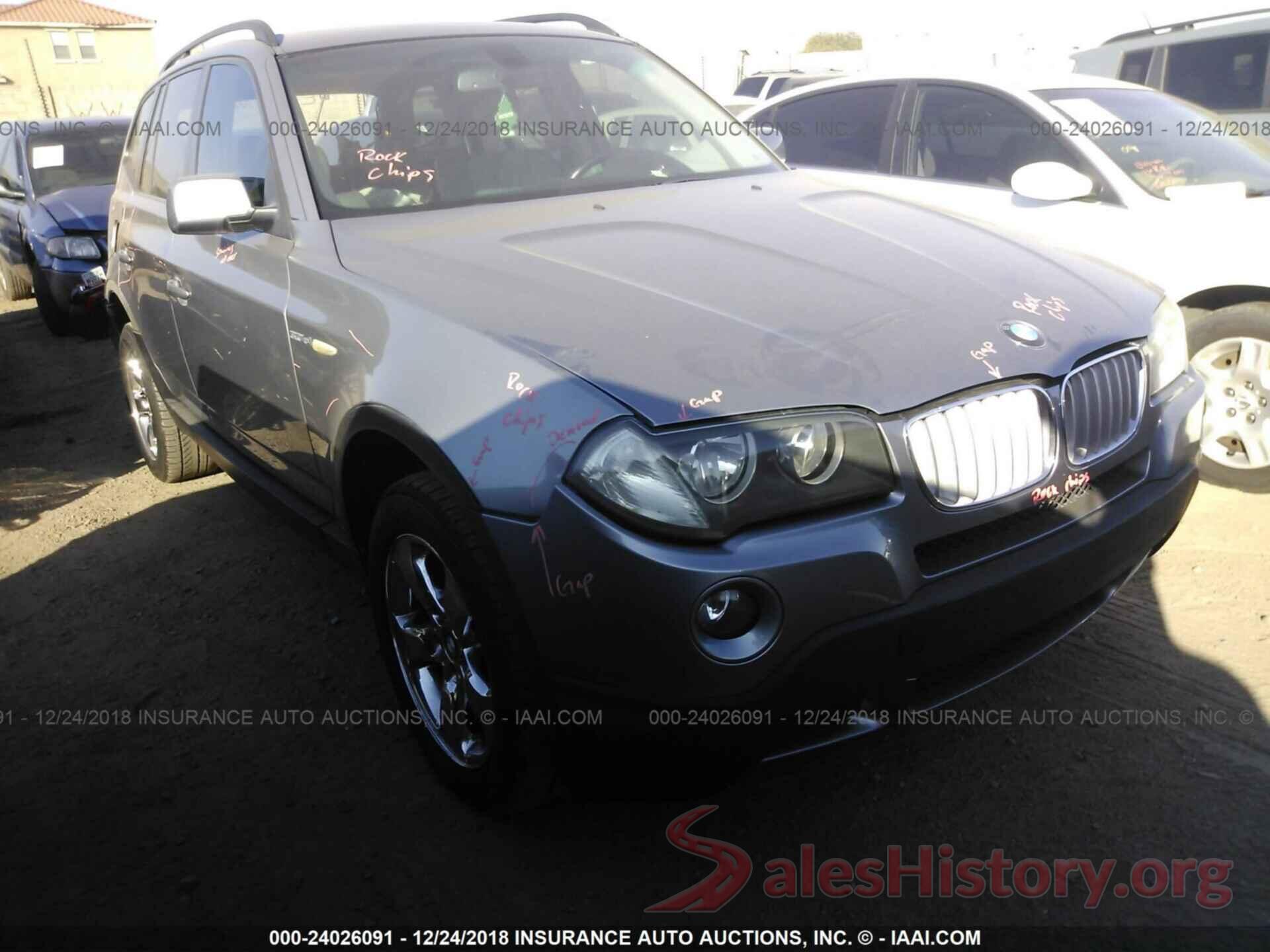 KNDJP3A56G7332411 2007 BMW X3