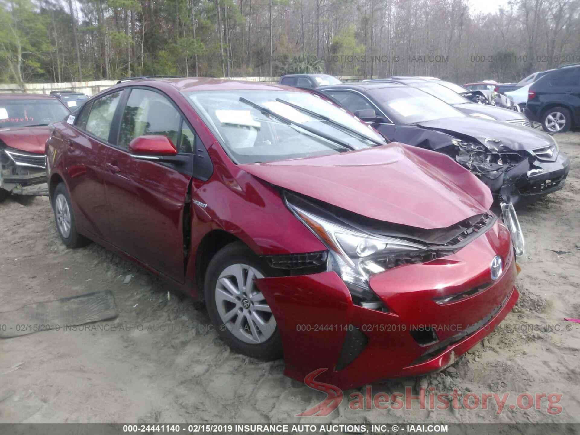 JTDKBRFU2G3507640 2016 TOYOTA PRIUS