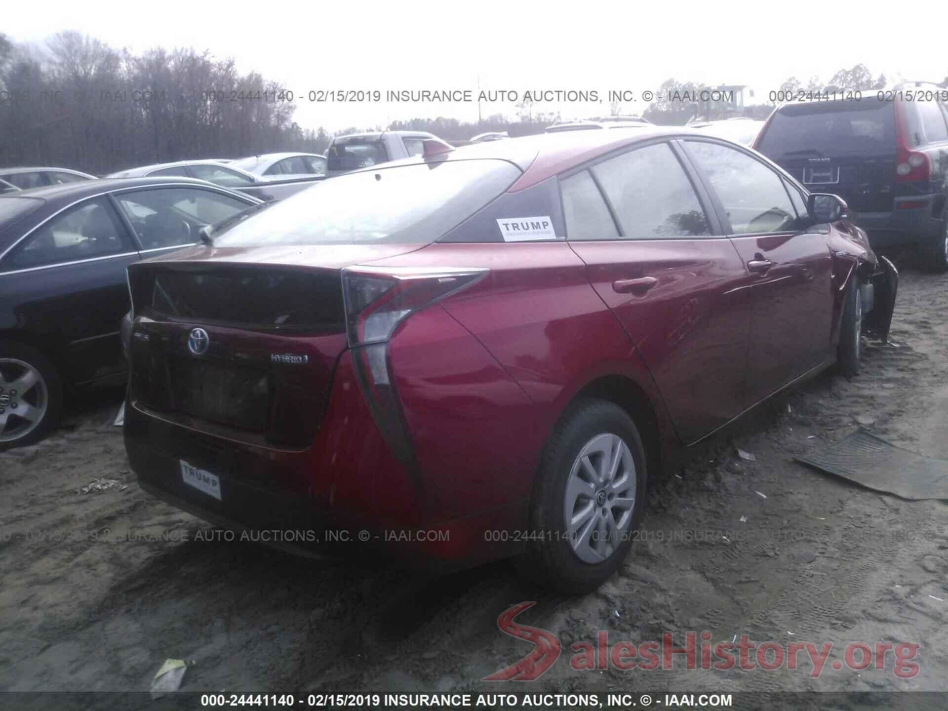 JTDKBRFU2G3507640 2016 TOYOTA PRIUS