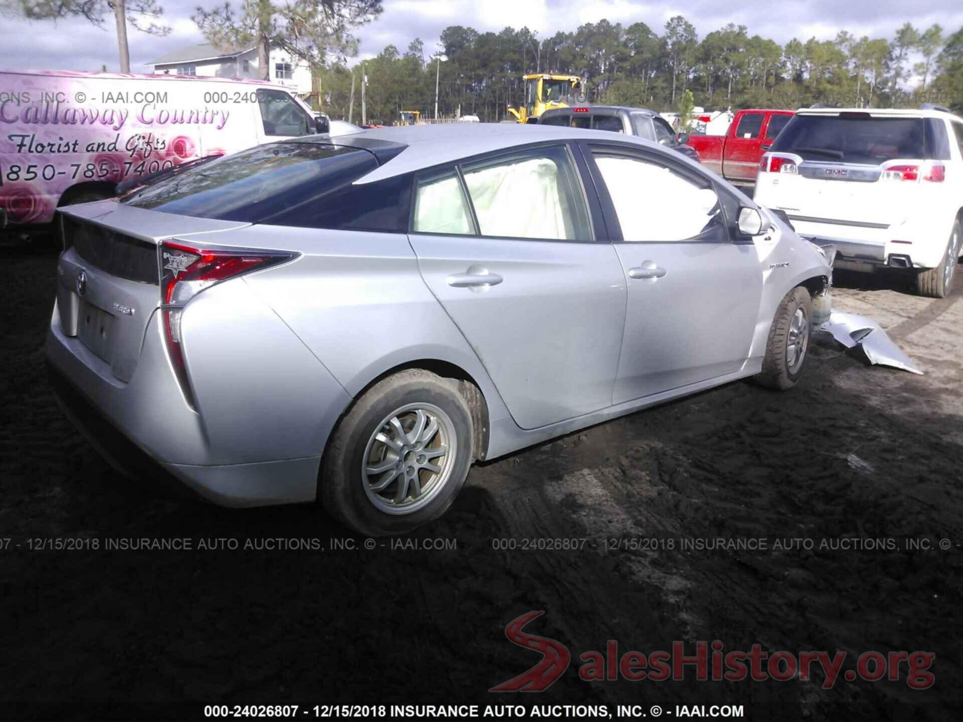 JTDKARFU2G3023034 2016 TOYOTA PRIUS