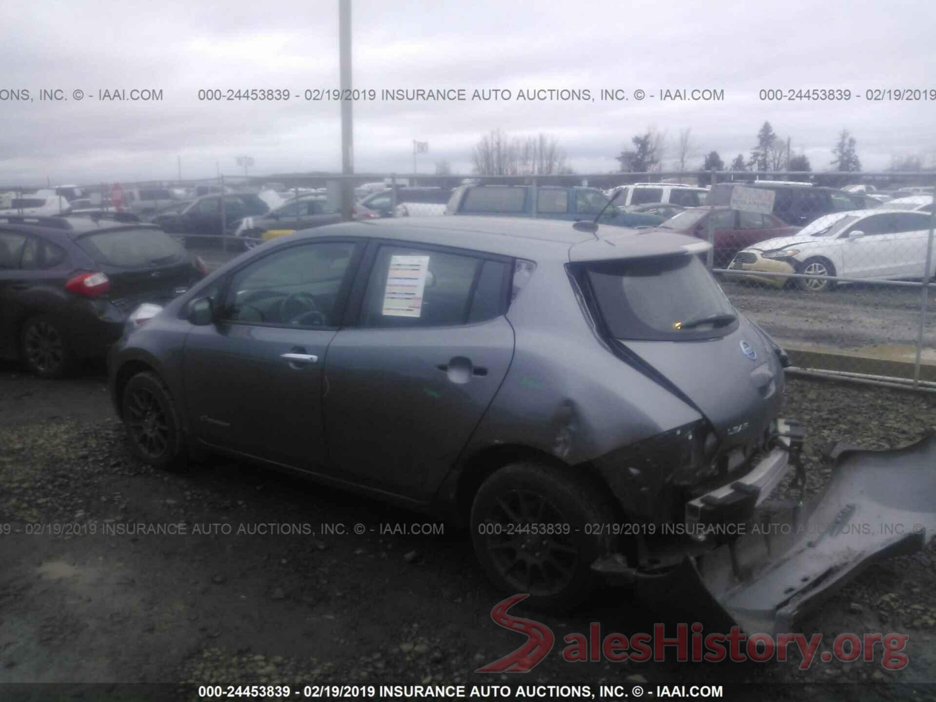 1N4AZ0CPXEC338391 2014 NISSAN LEAF