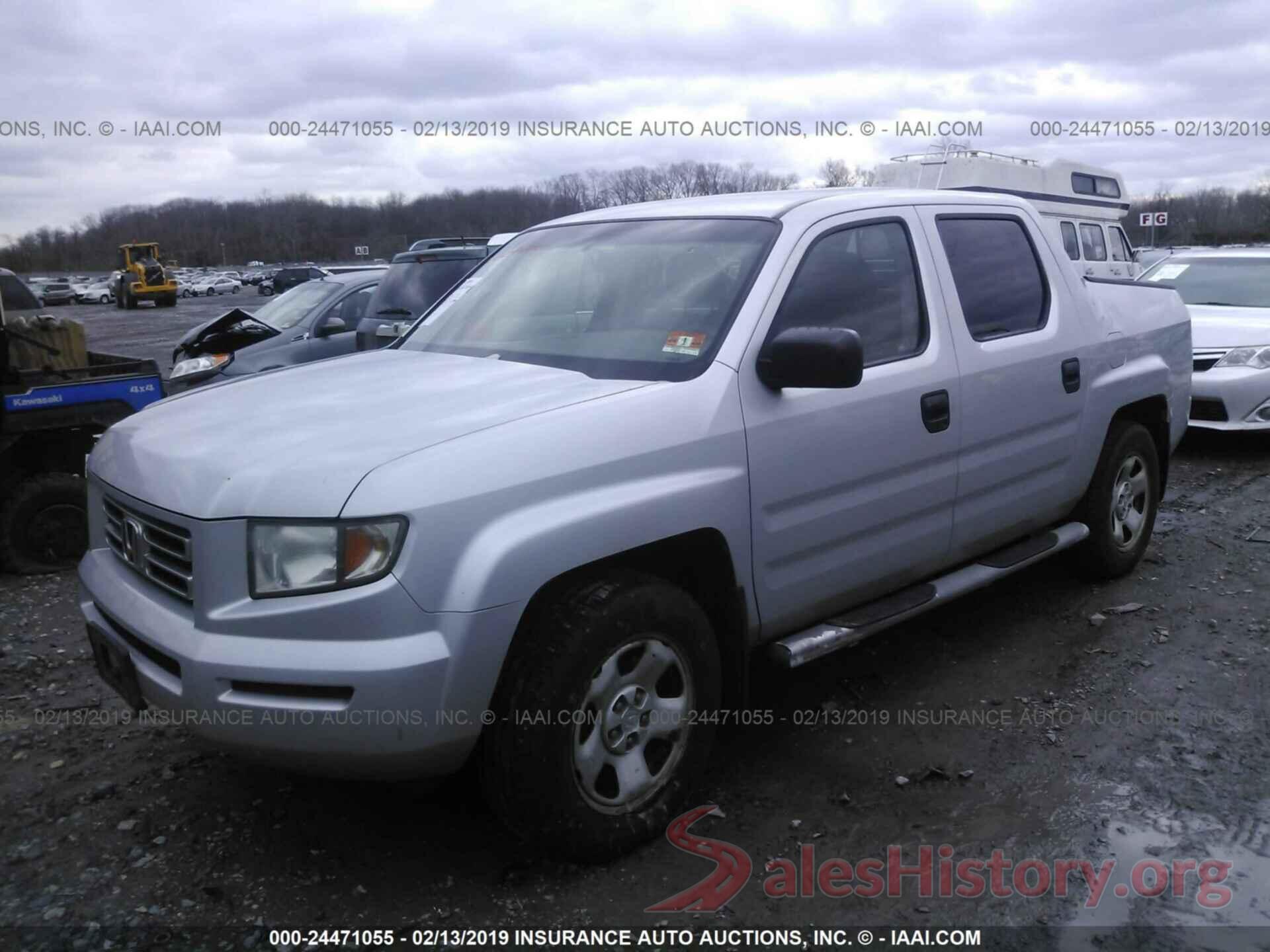 2HJYK16267H512326 2007 HONDA RIDGELINE