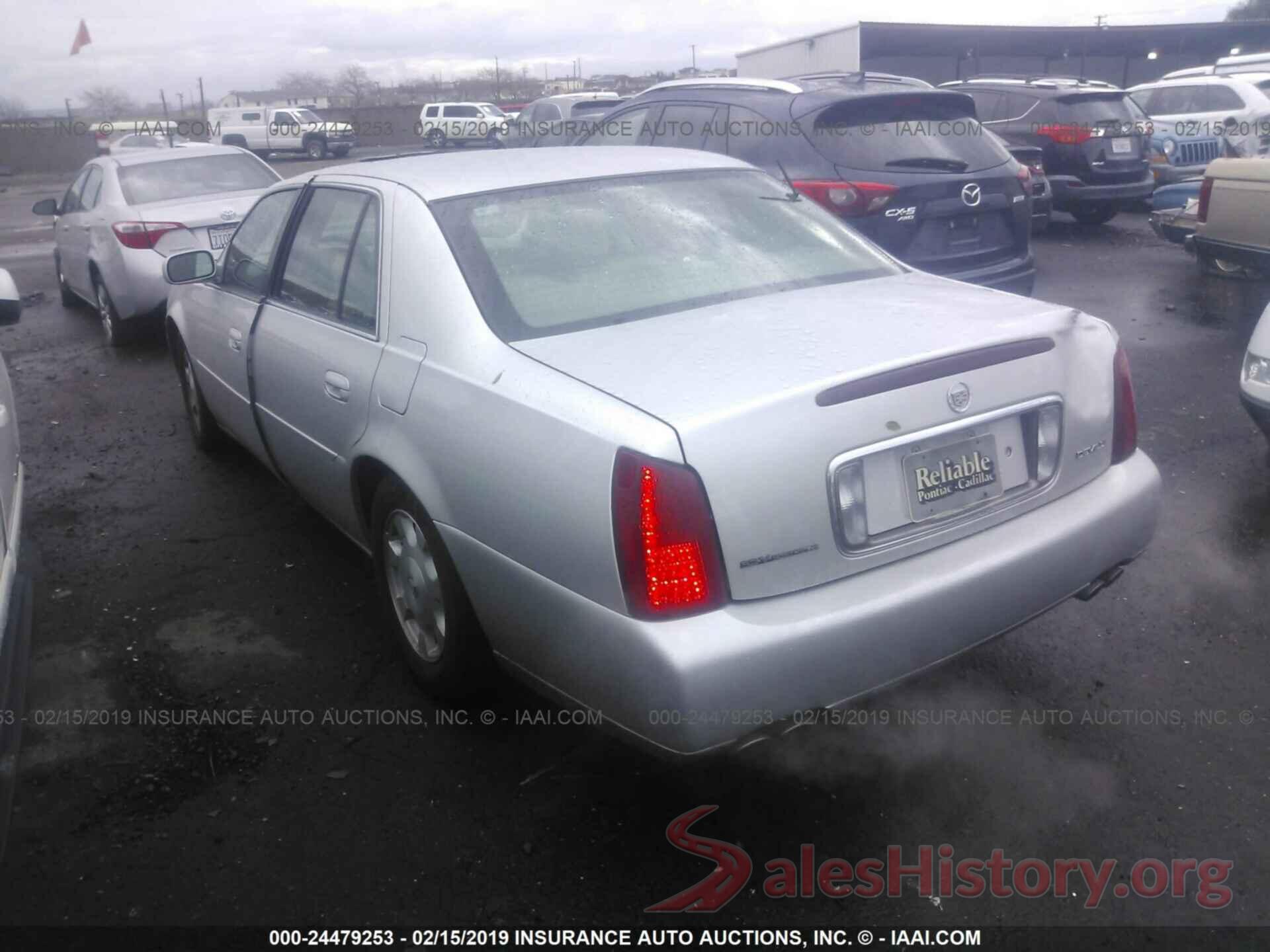 1G6KD54Y52U160545 2002 CADILLAC DEVILLE