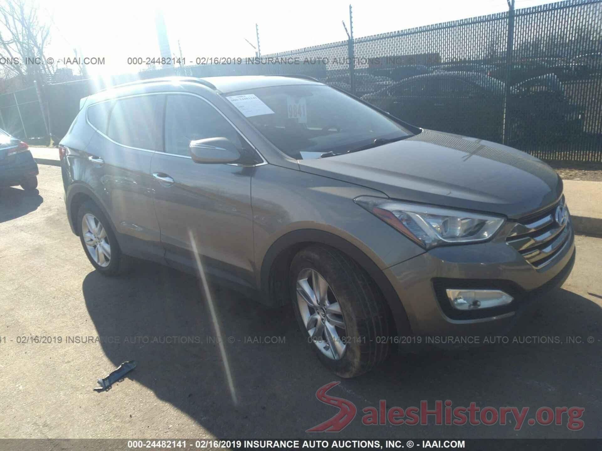 5XYZUDLA8DG036011 2013 HYUNDAI SANTA FE SPORT