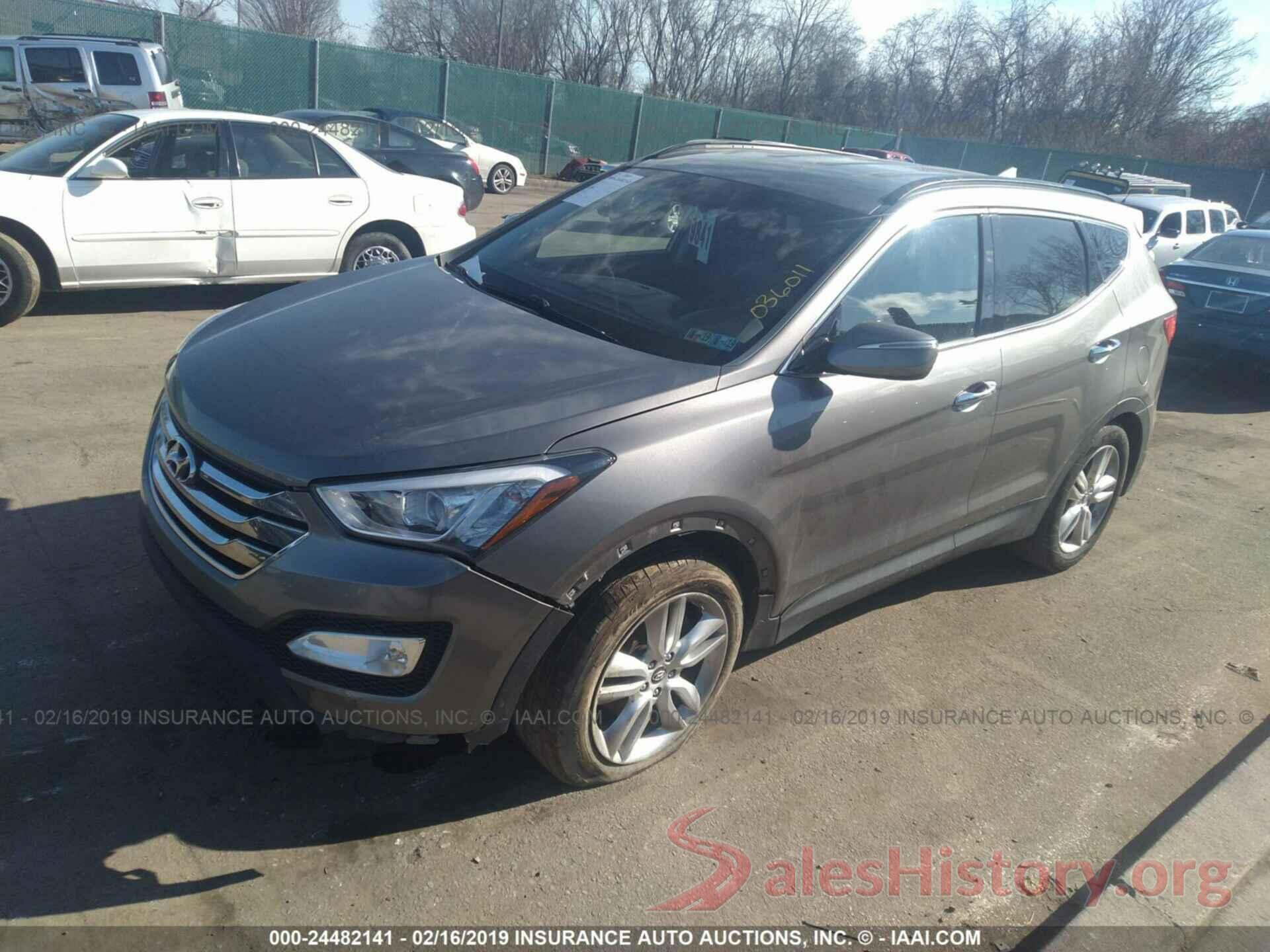 5XYZUDLA8DG036011 2013 HYUNDAI SANTA FE SPORT