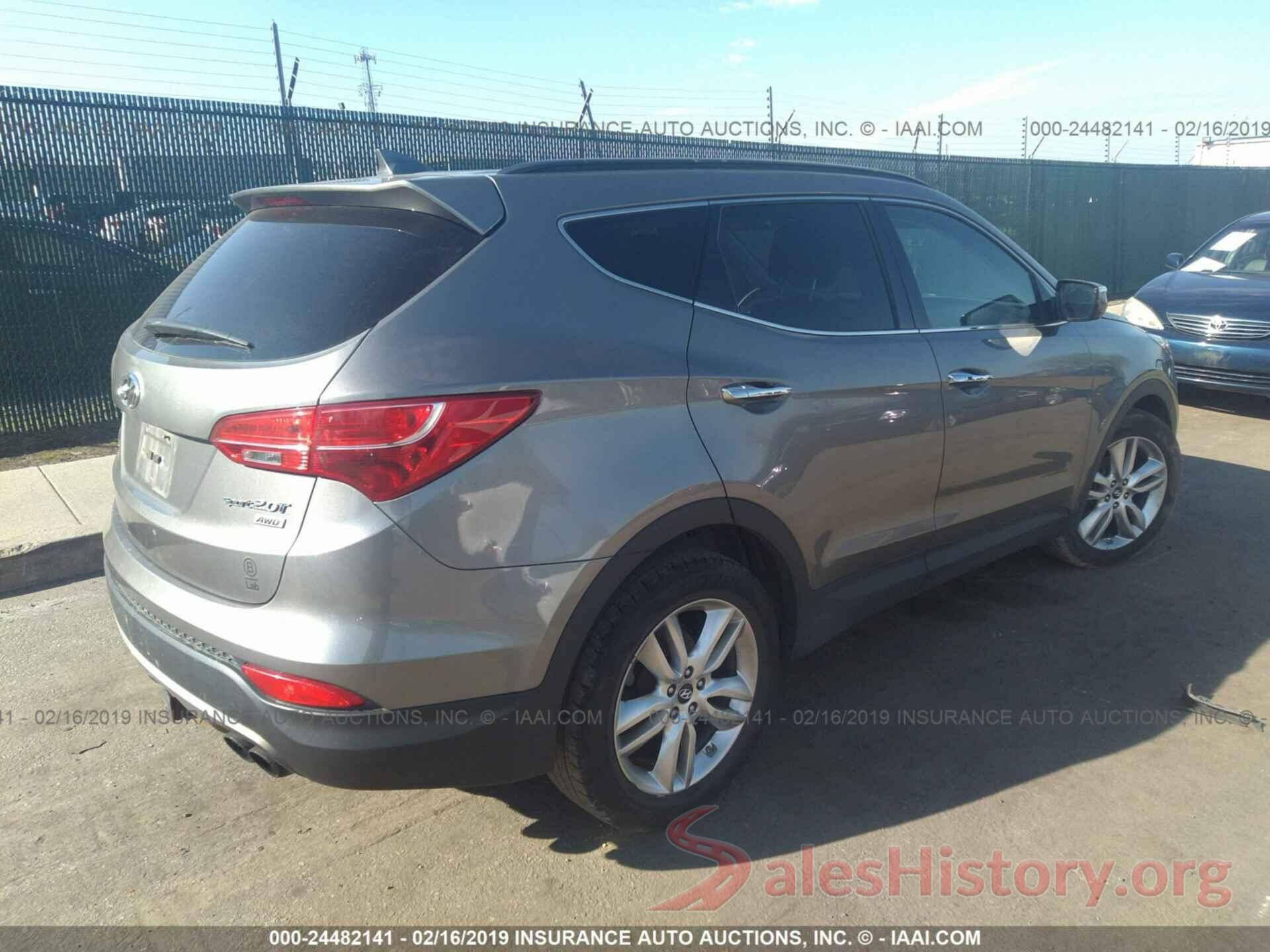 5XYZUDLA8DG036011 2013 HYUNDAI SANTA FE SPORT