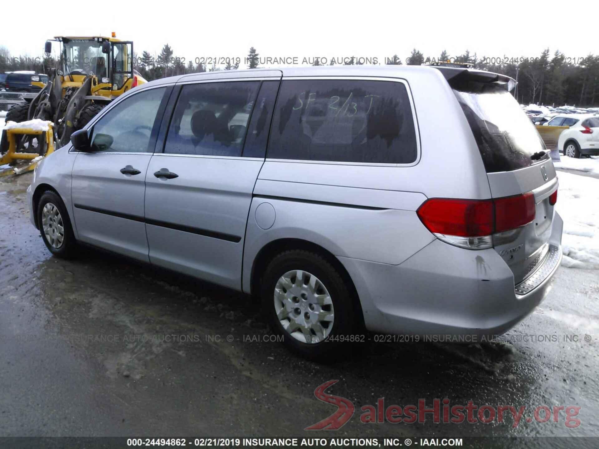 5FNRL3H21AB008696 2010 HONDA ODYSSEY