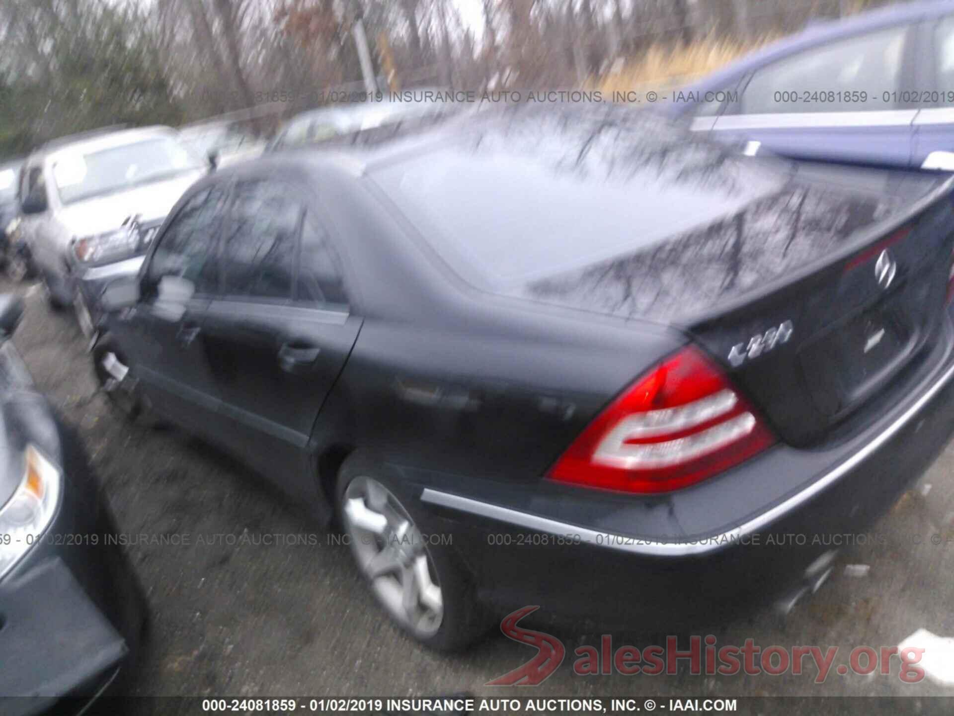 WDBRF52H37F926906 2007 MERCEDES-BENZ C