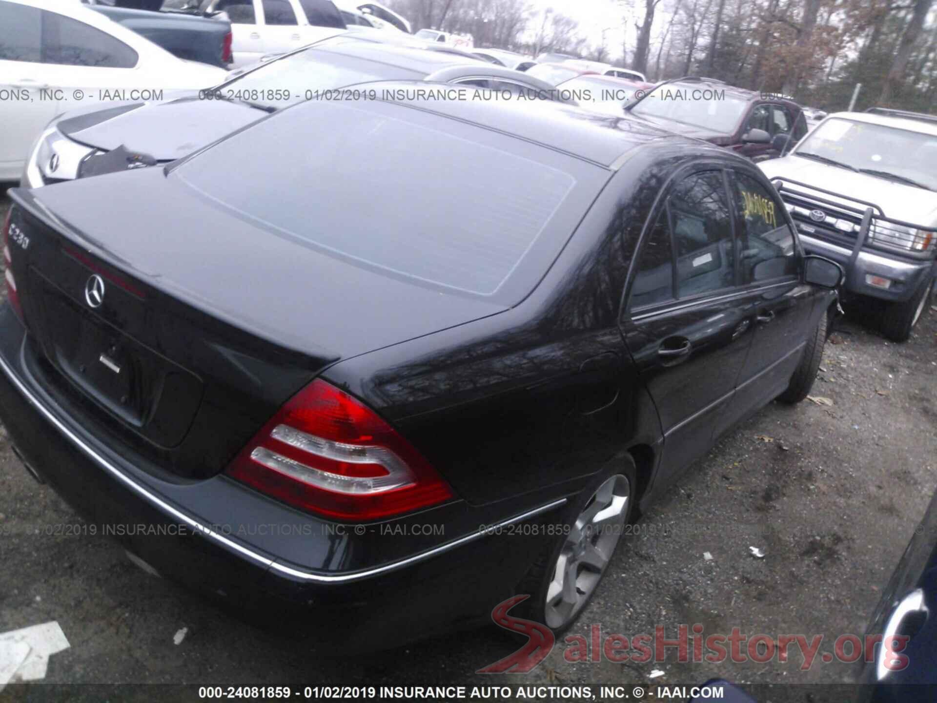 WDBRF52H37F926906 2007 MERCEDES-BENZ C