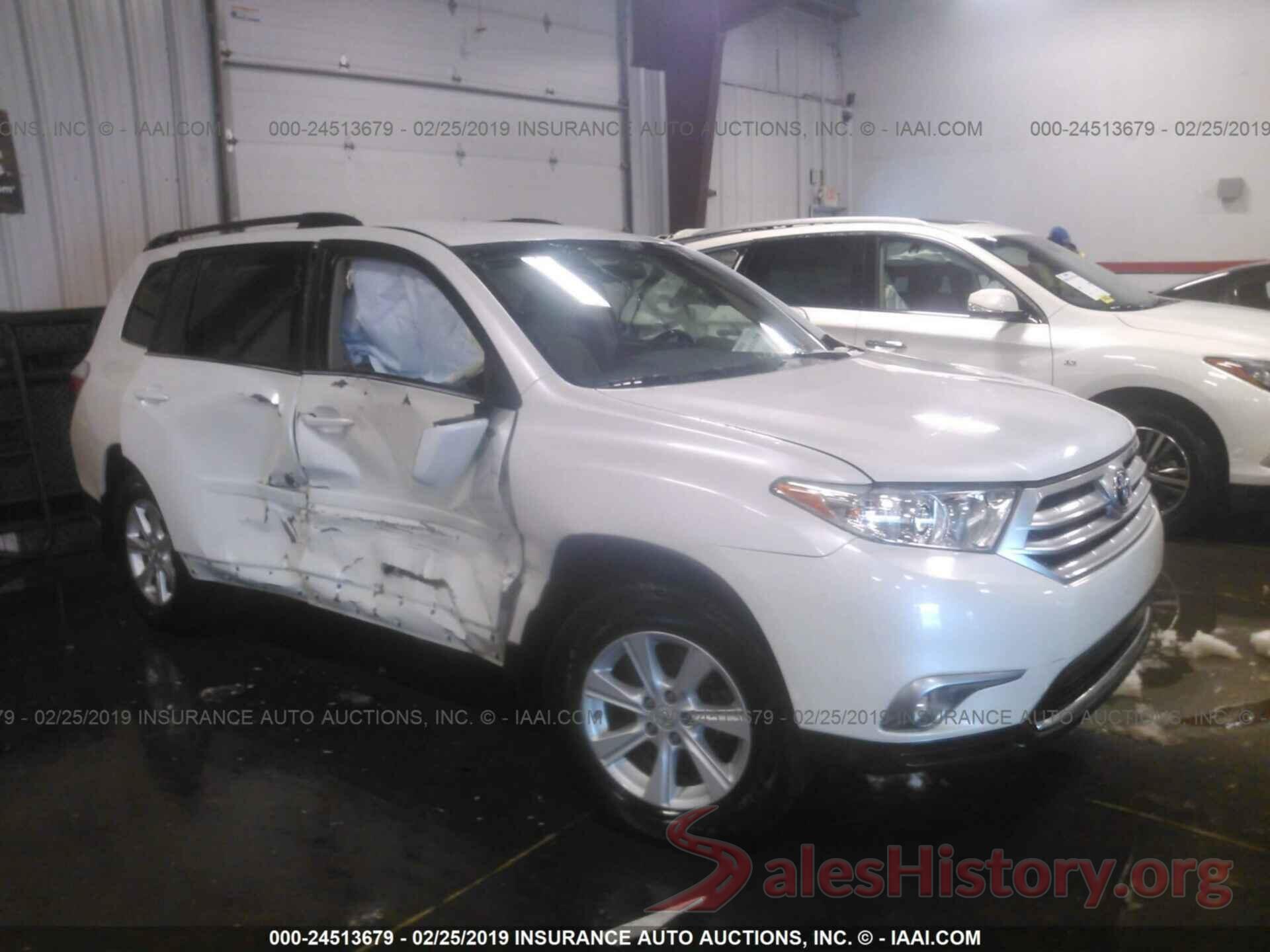 5TDBK3EH1CS116750 2012 TOYOTA HIGHLANDER