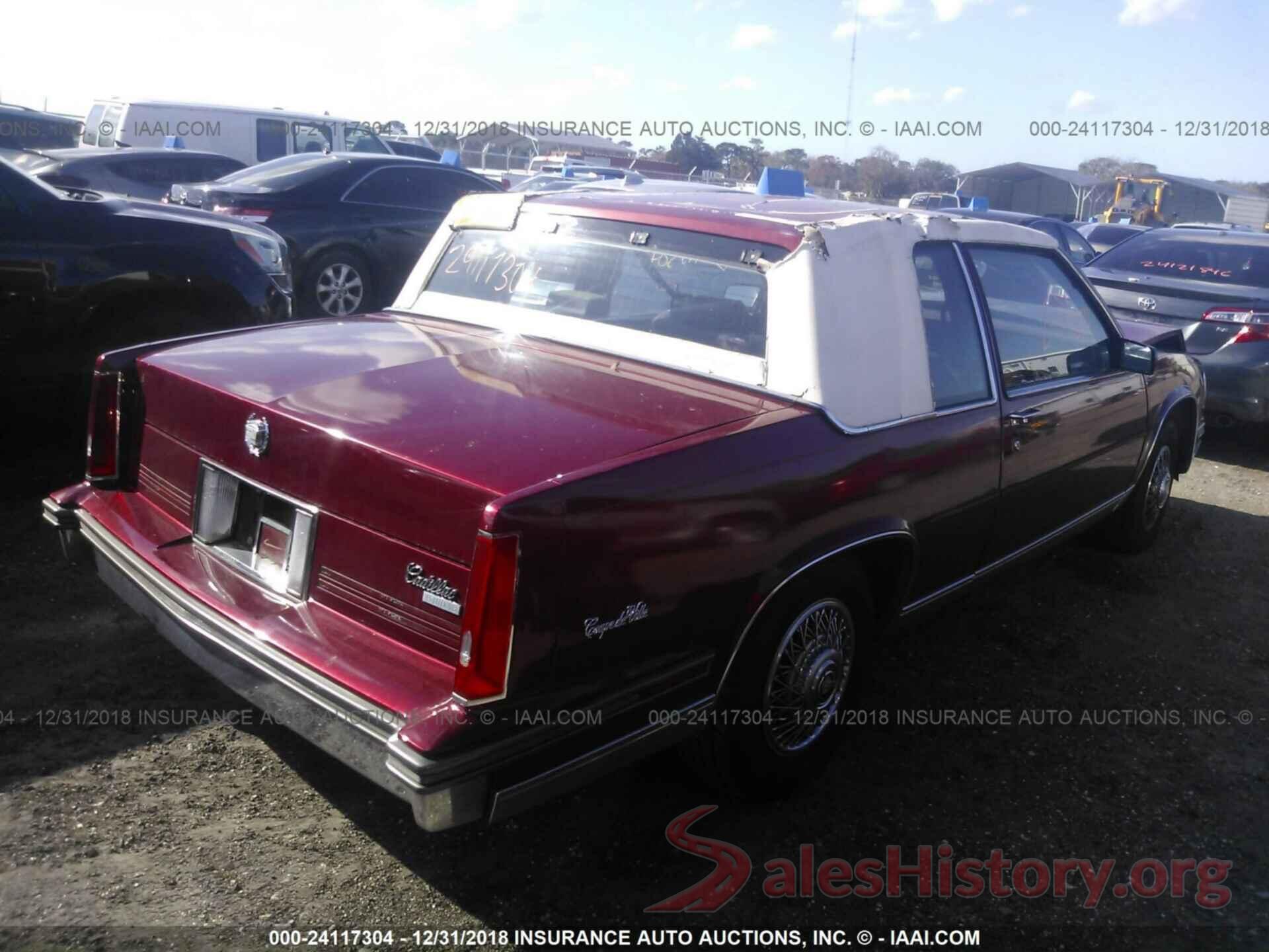 1G6CD1156J4260434 1988 CADILLAC DEVILLE