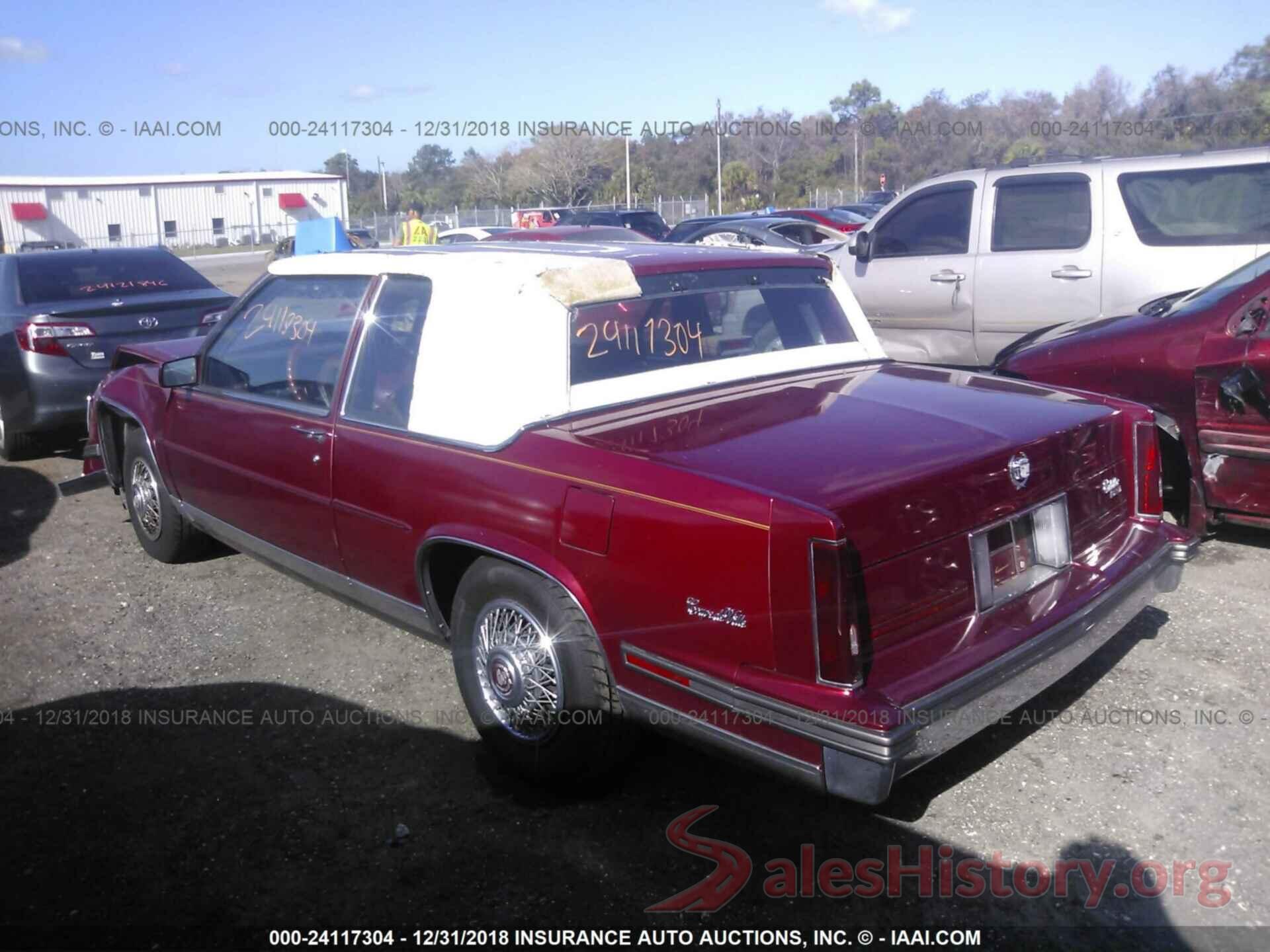 1G6CD1156J4260434 1988 CADILLAC DEVILLE