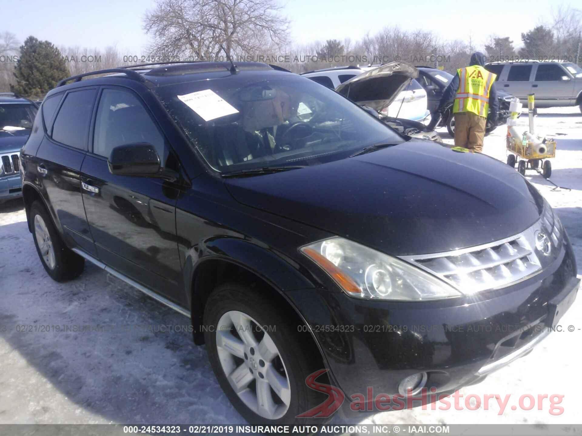 JN8AZ08W57W640140 2007 NISSAN MURANO