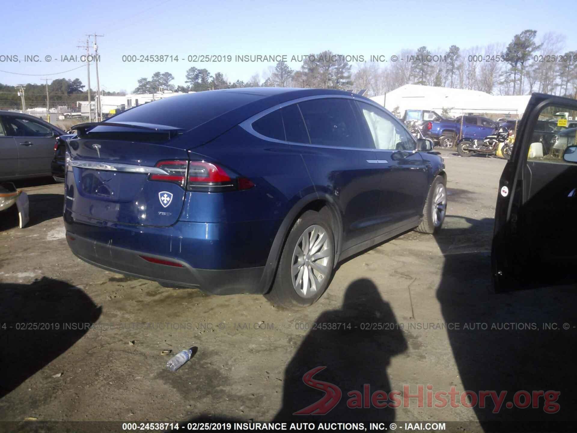 5YJXCBE22JF120123 2018 TESLA MODEL X