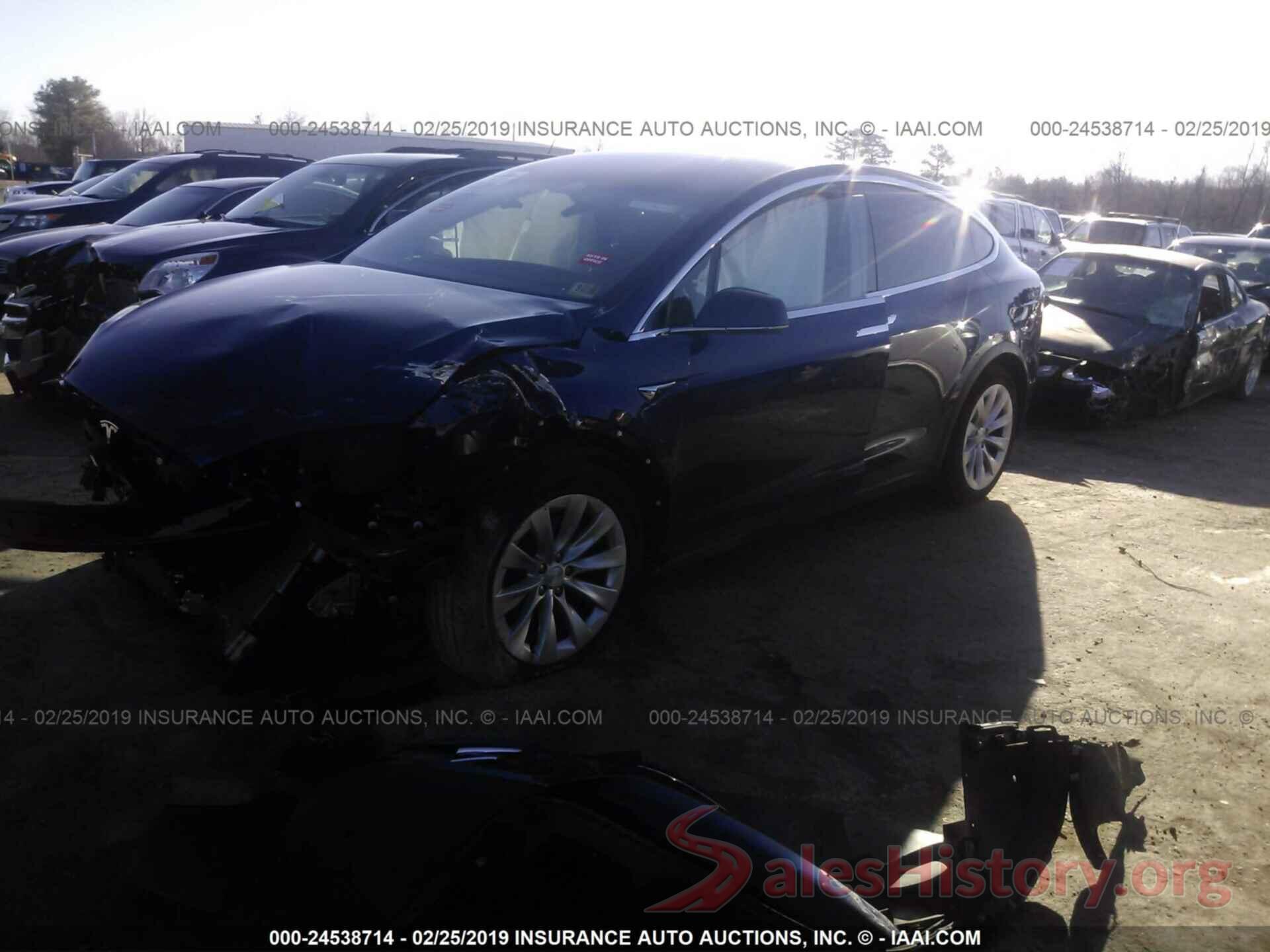 5YJXCBE22JF120123 2018 TESLA MODEL X