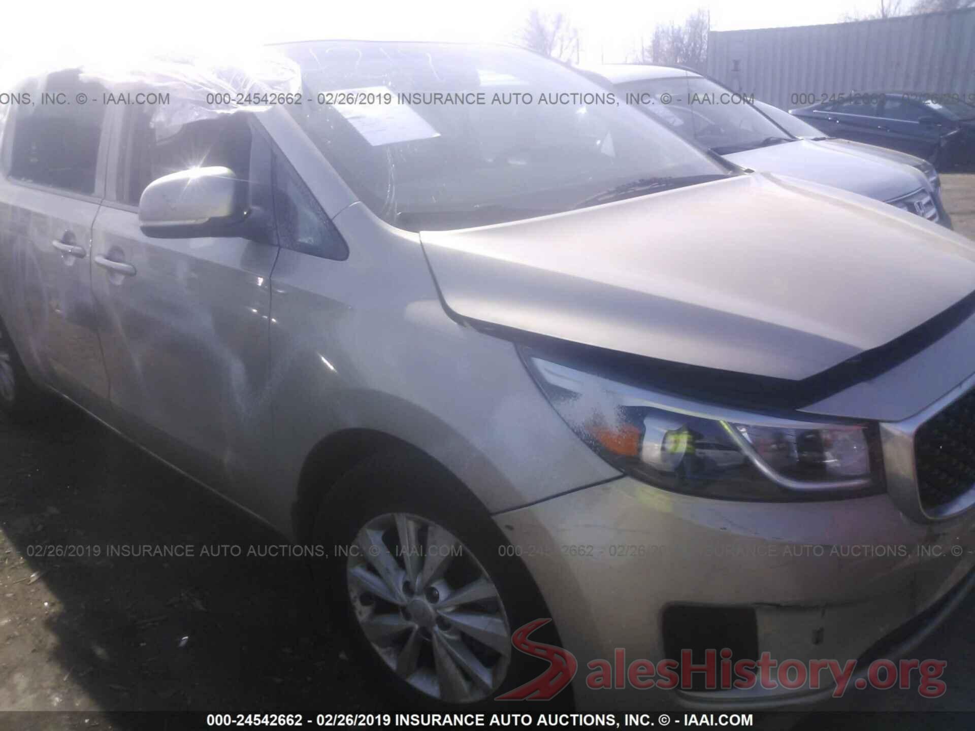 KNDMB5C16G6191766 2016 KIA SEDONA