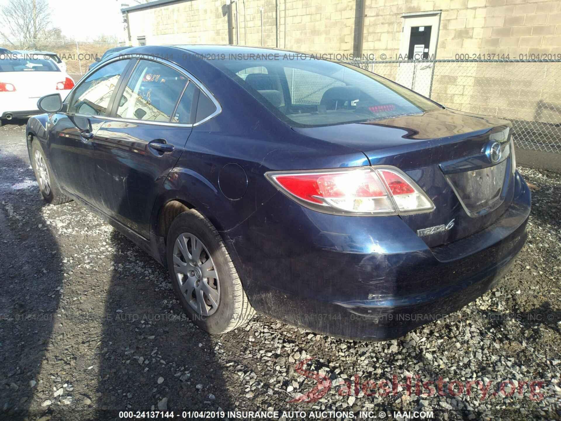 1YVHZ8BH3A5M56213 2010 MAZDA 6