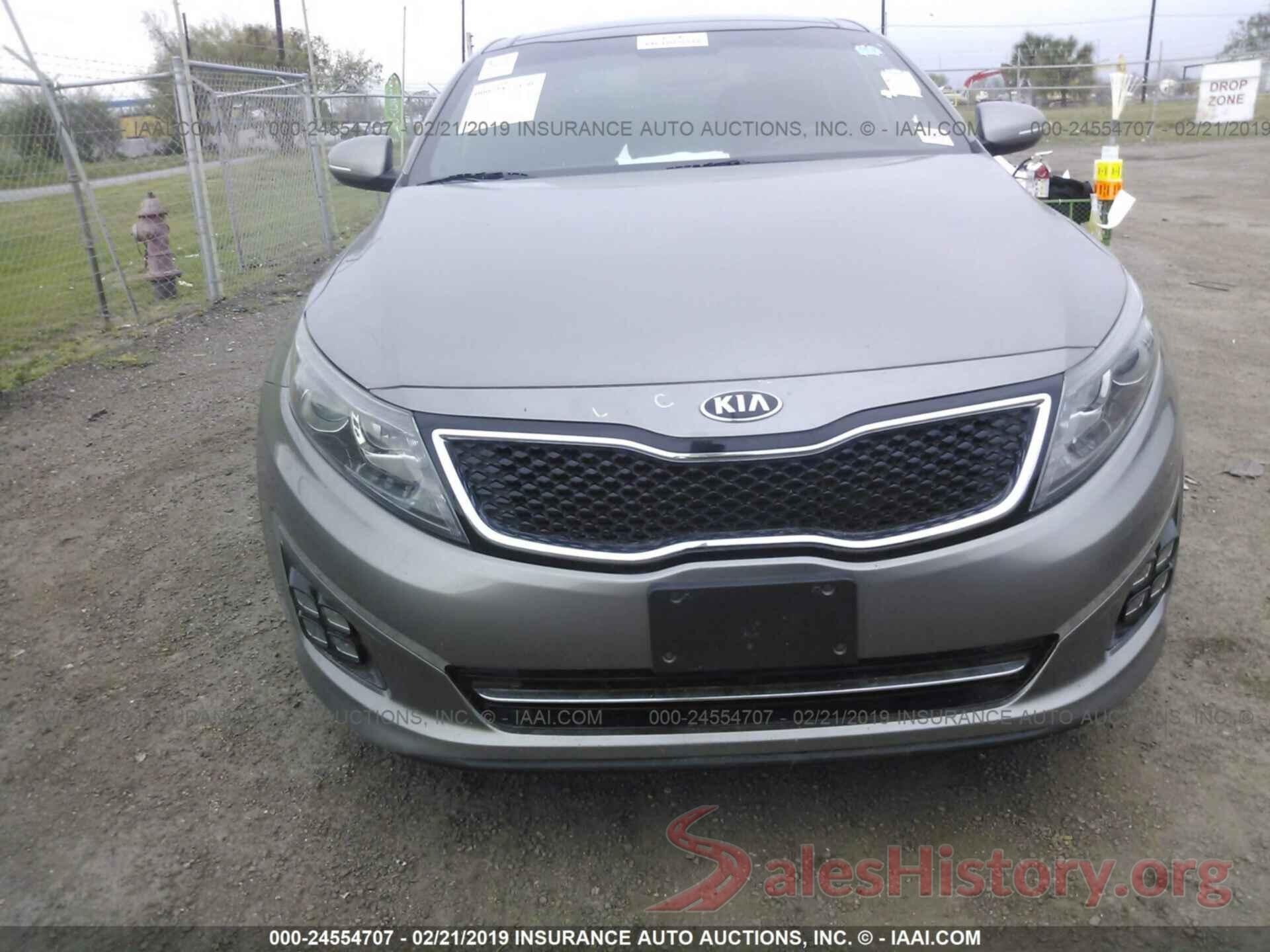 5XXGR4A65FG424165 2015 KIA OPTIMA