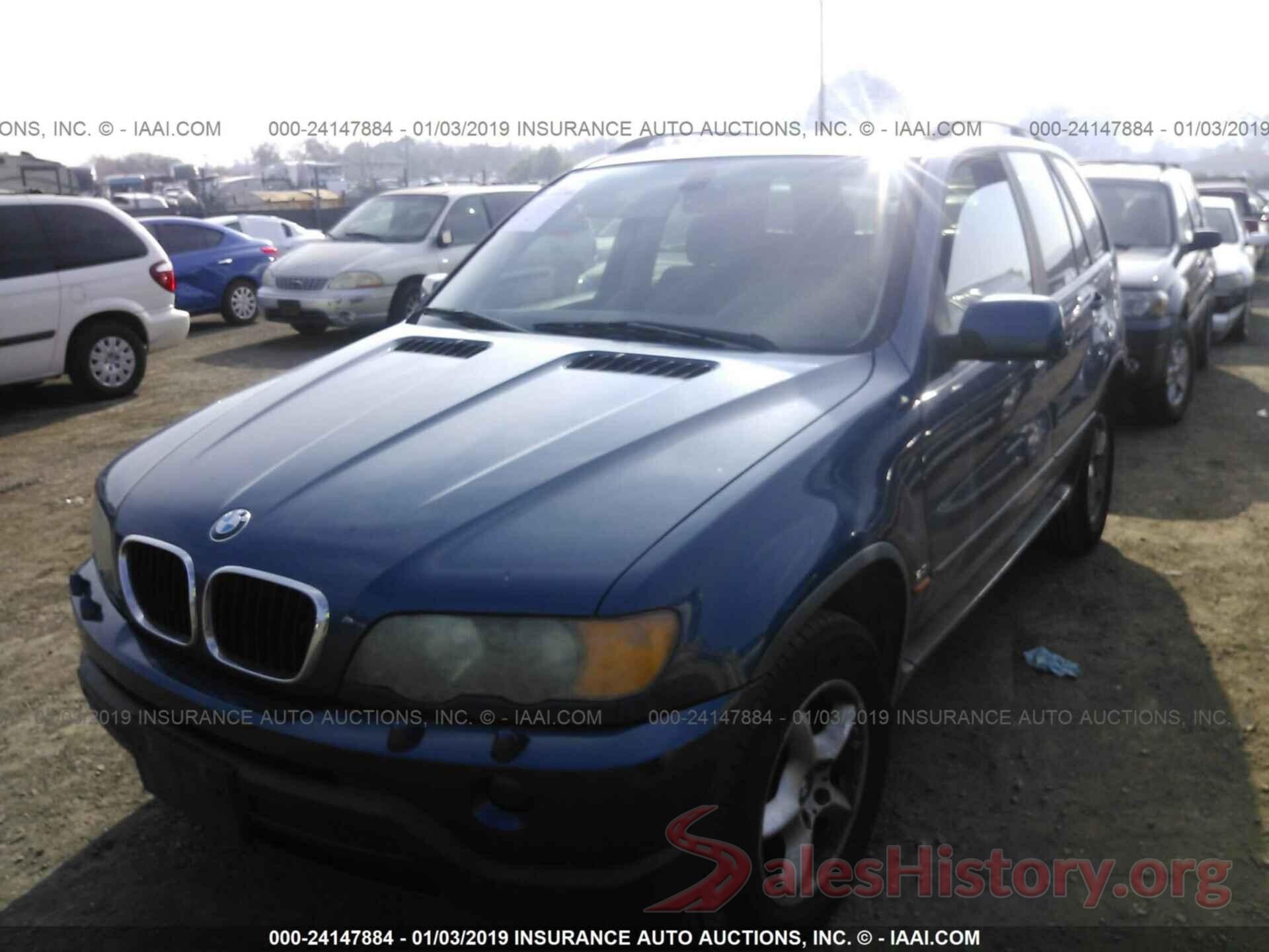 WBAFA53501LP23078 2001 BMW X5