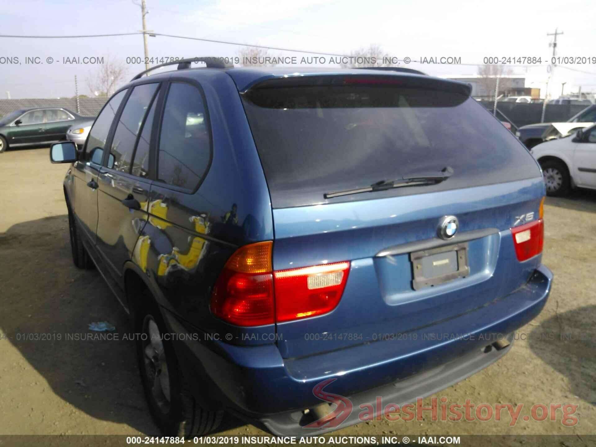 WBAFA53501LP23078 2001 BMW X5