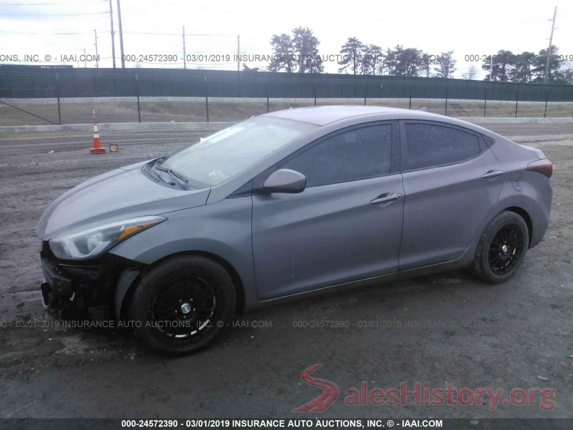 5NPDH4AE7EH472668 2014 HYUNDAI ELANTRA