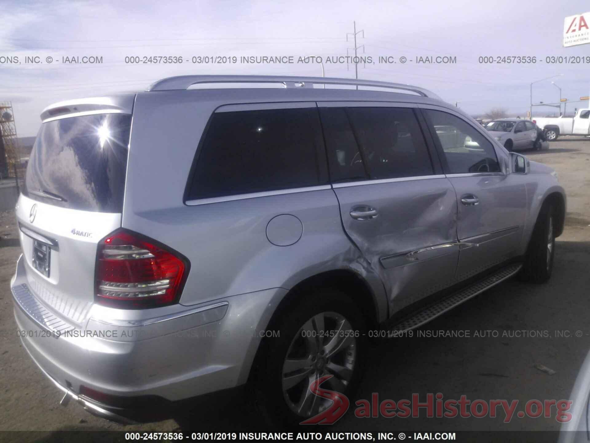 4JGBF7BE9BA670714 2011 MERCEDES-BENZ GL