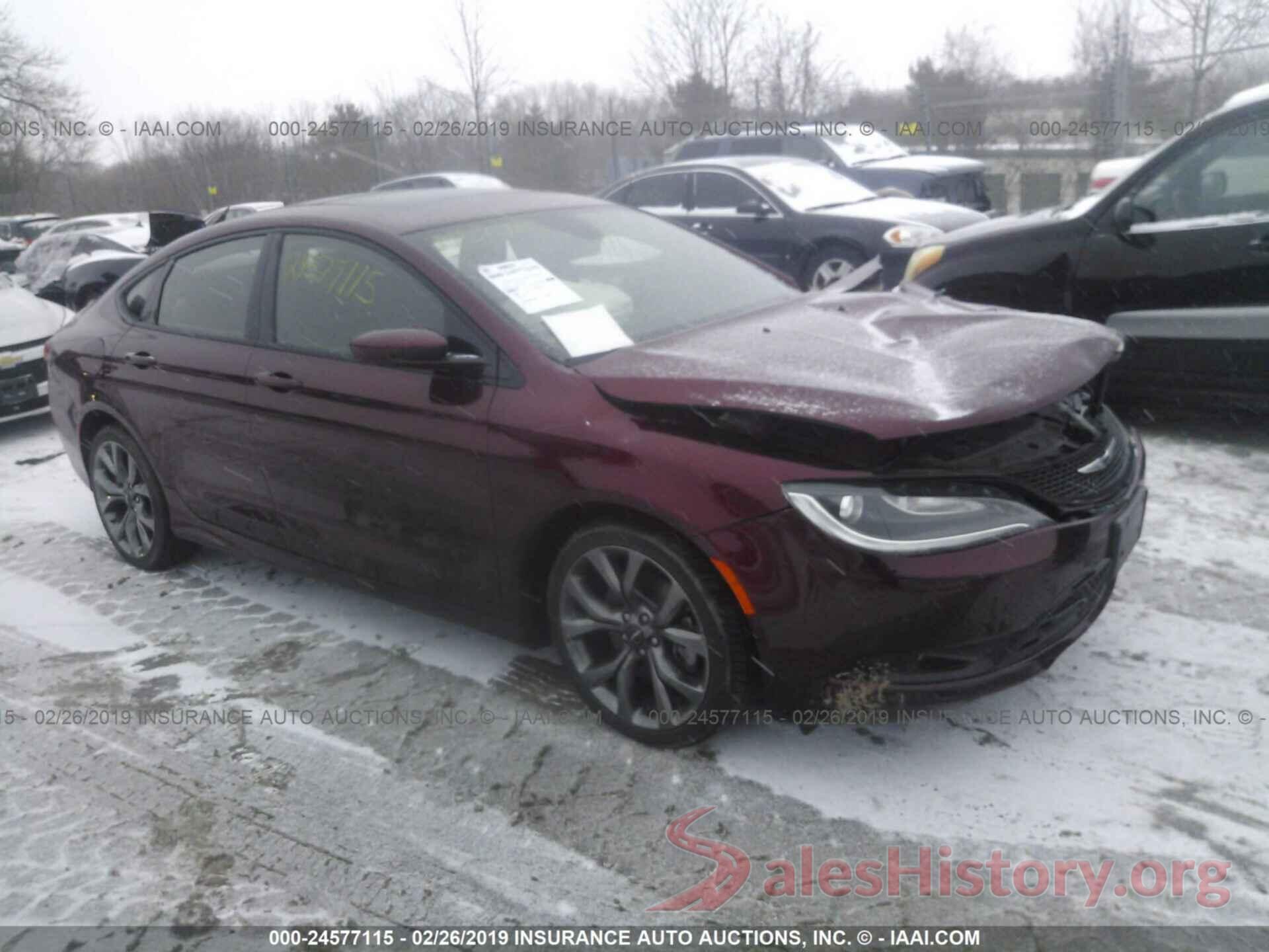 1C3CCCBG0FN673712 2015 CHRYSLER 200