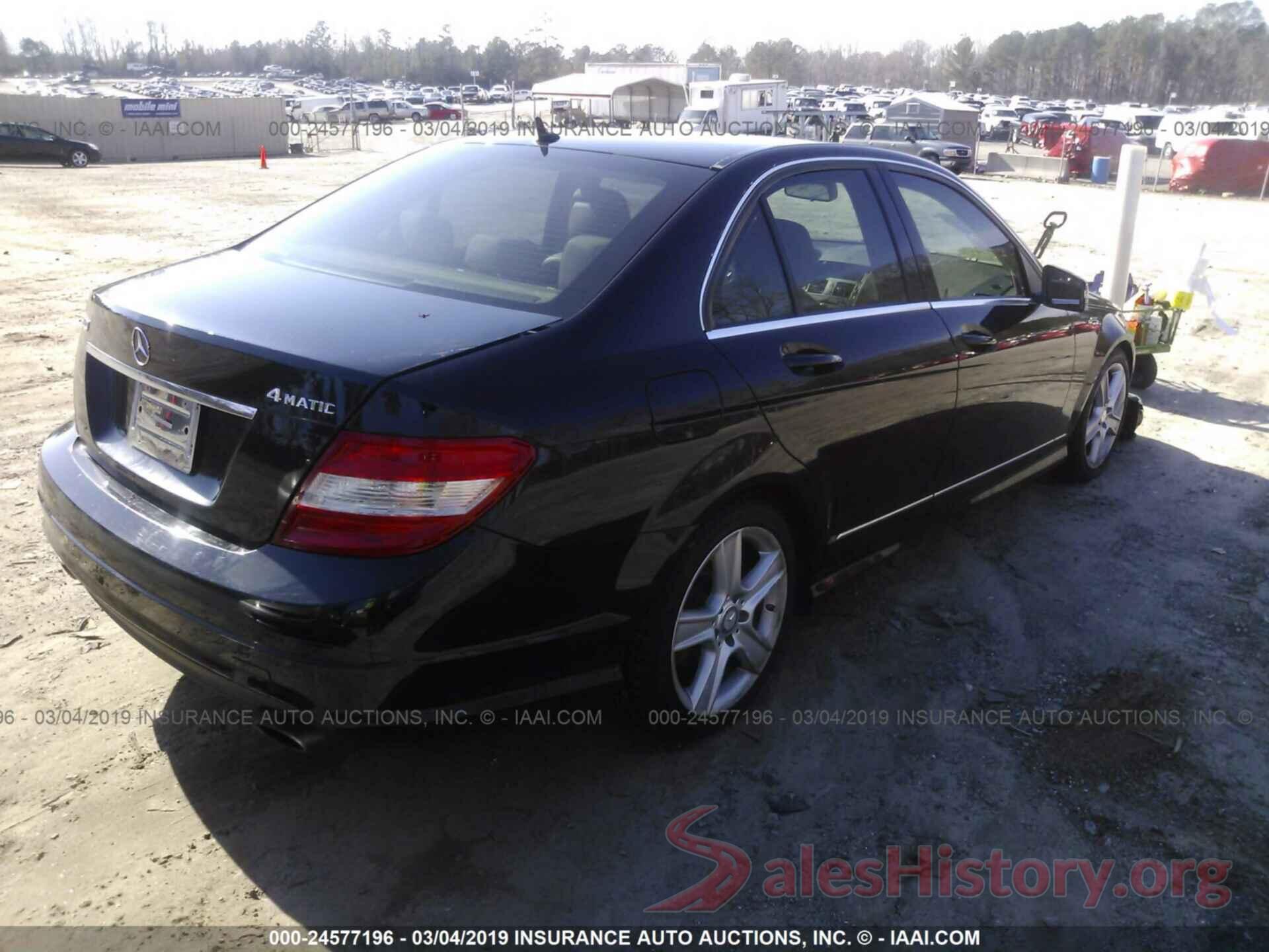 WDDGF8BB8AR088731 2010 MERCEDES-BENZ C