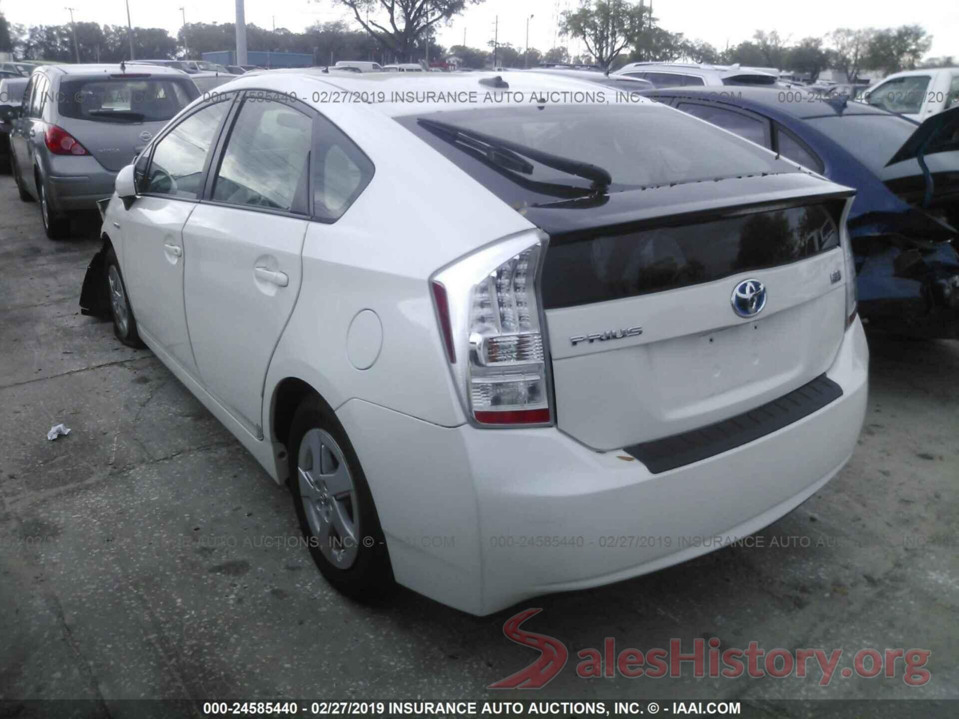 JTDKN3DUXA0218120 2010 TOYOTA PRIUS