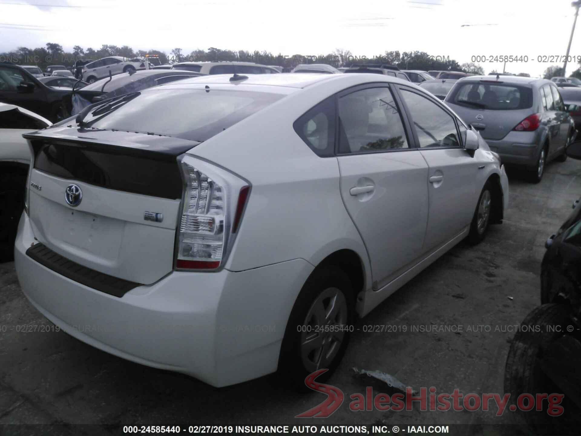 JTDKN3DUXA0218120 2010 TOYOTA PRIUS