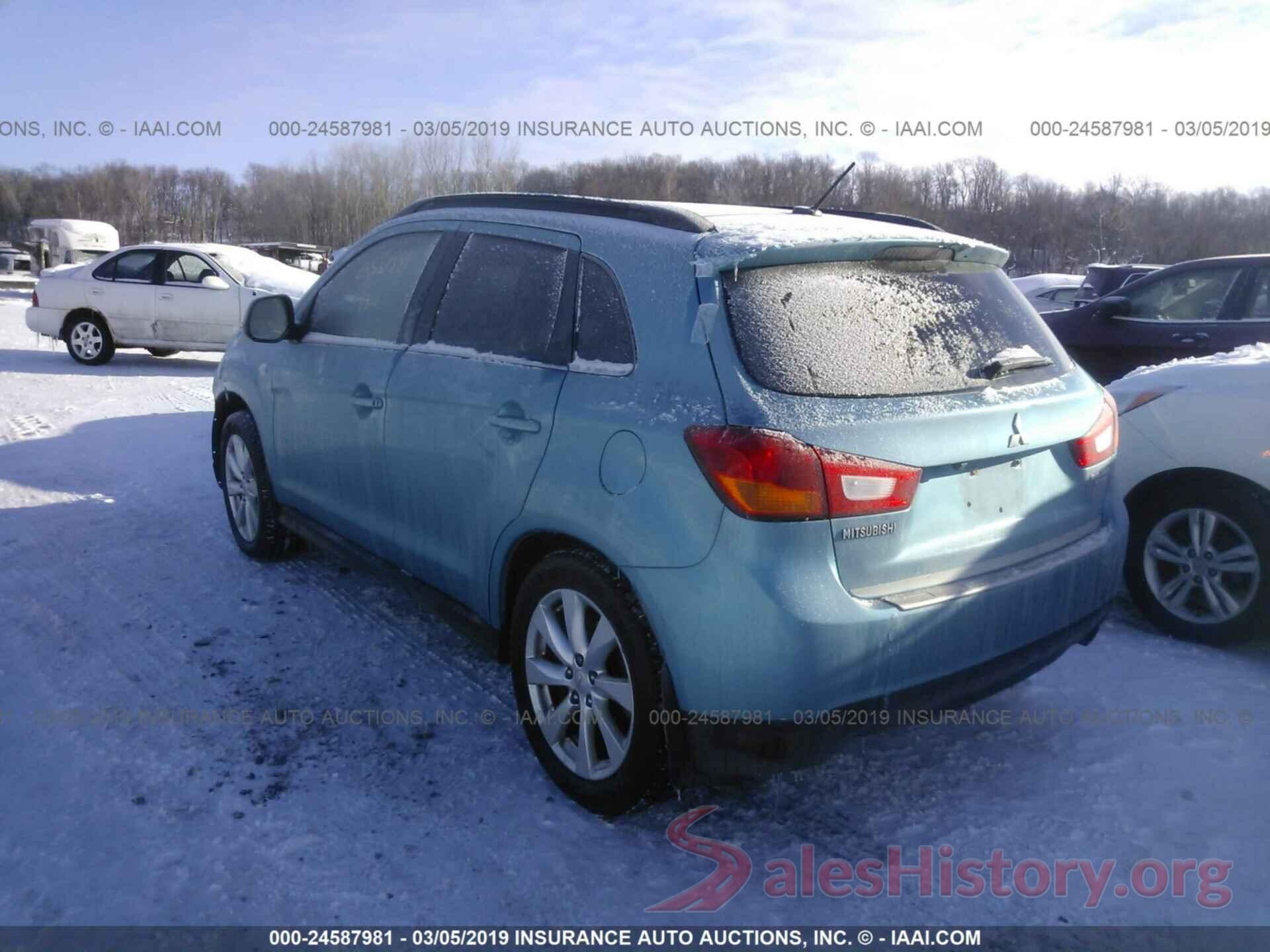 4A4AR4AU5DE008101 2013 MITSUBISHI OUTLANDER SPORT