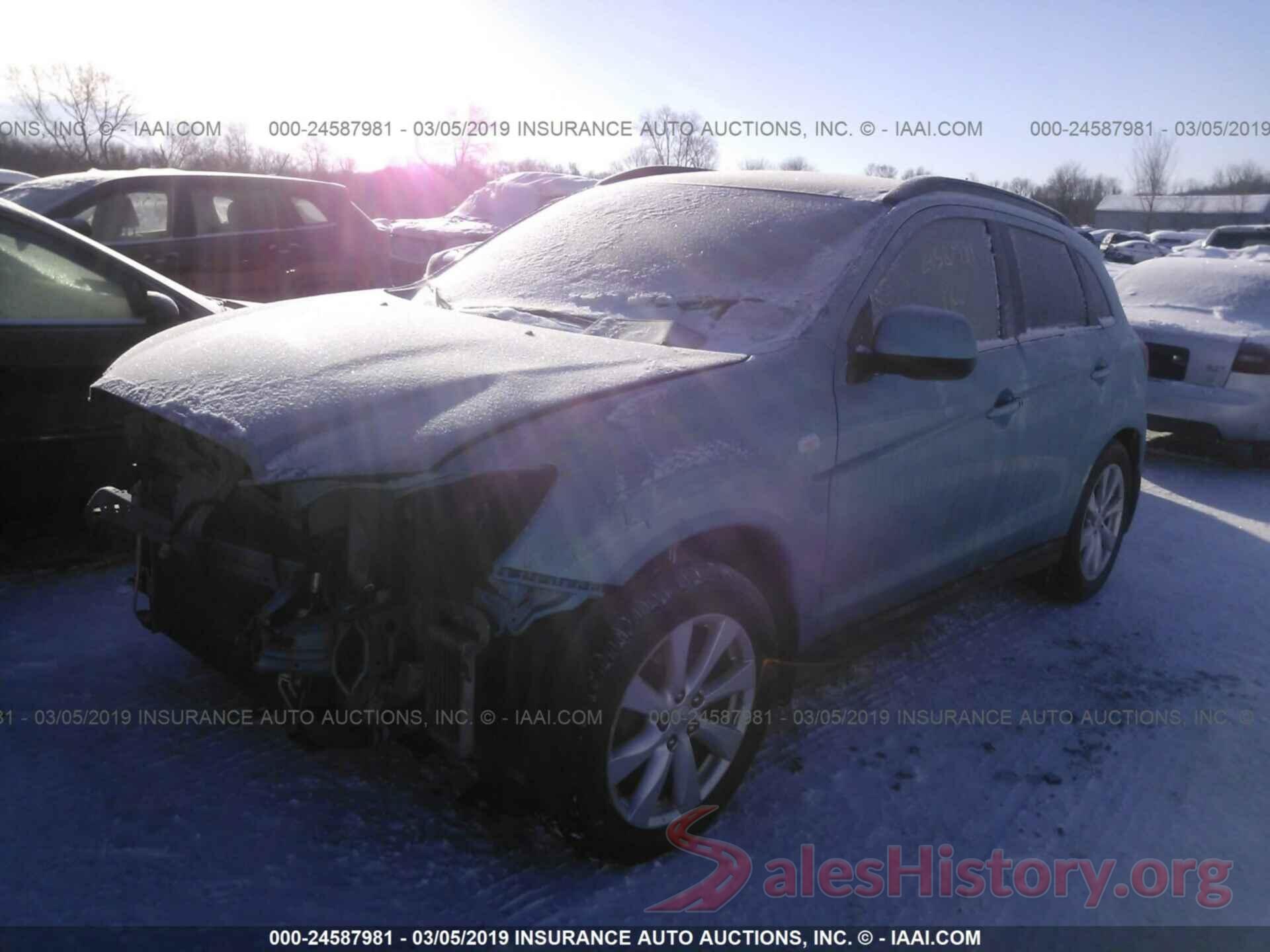 4A4AR4AU5DE008101 2013 MITSUBISHI OUTLANDER SPORT