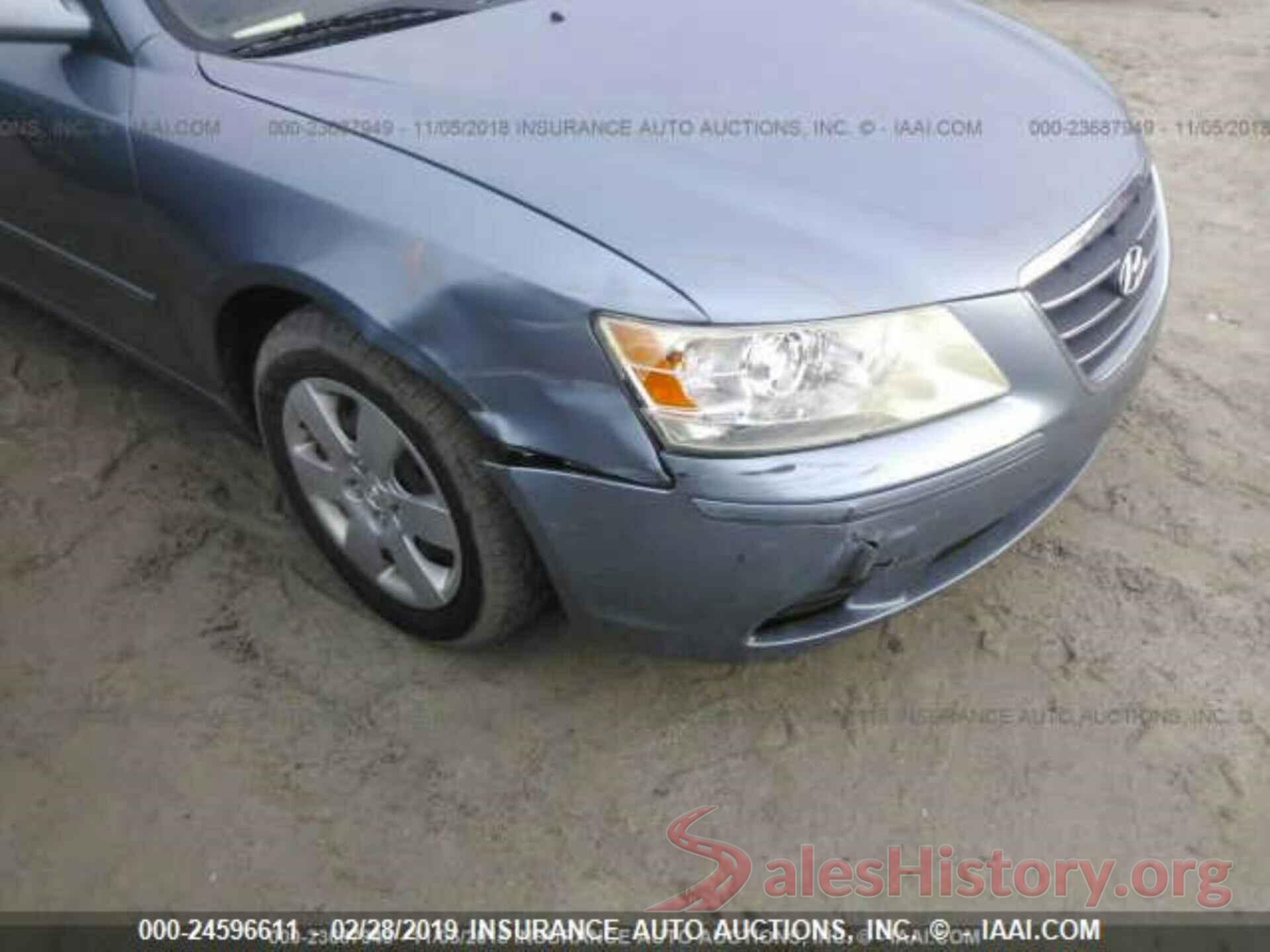 5NPET46C89H556840 2009 HYUNDAI SONATA