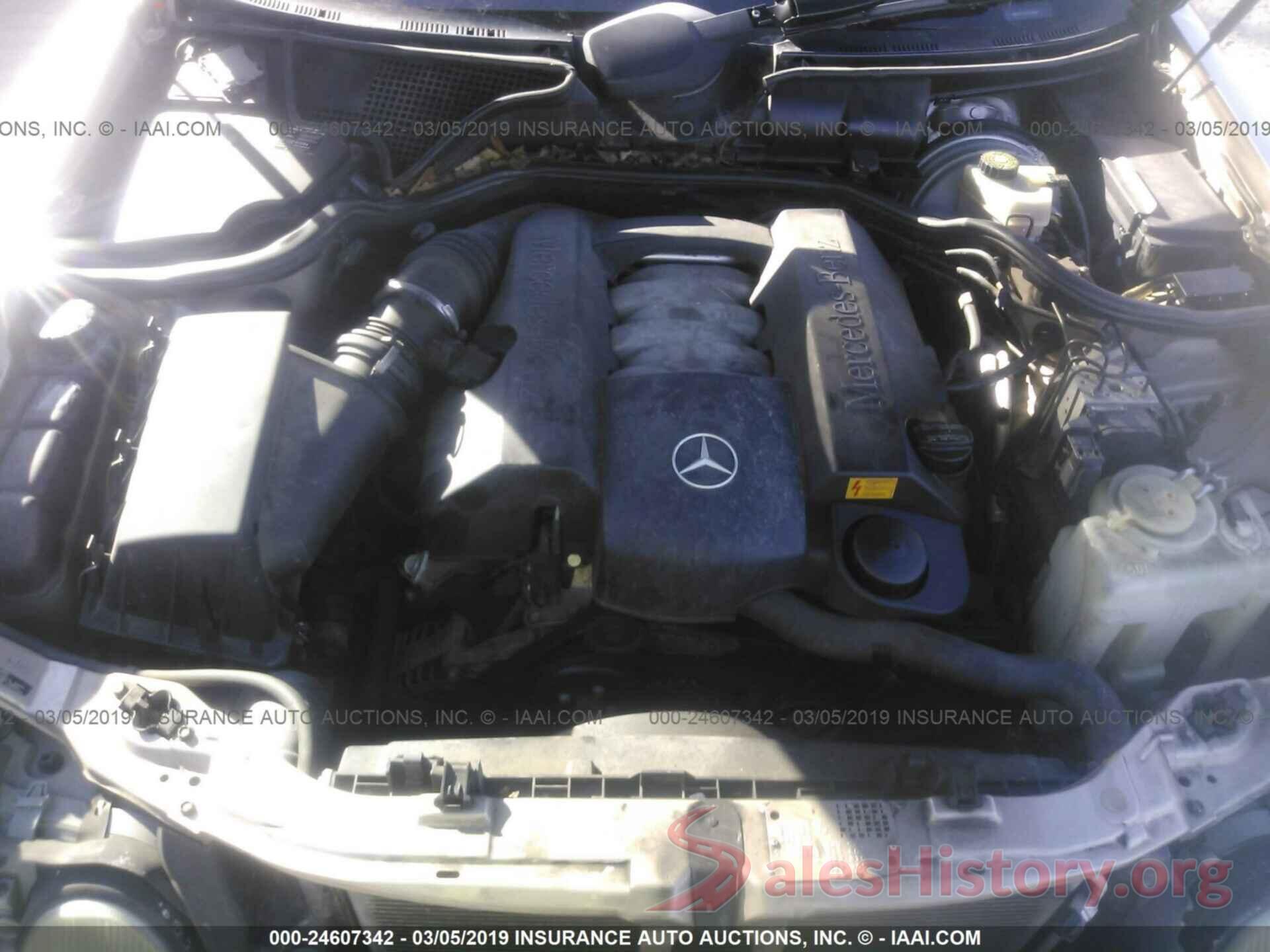 WDBJF82J91X048806 2001 MERCEDES-BENZ E